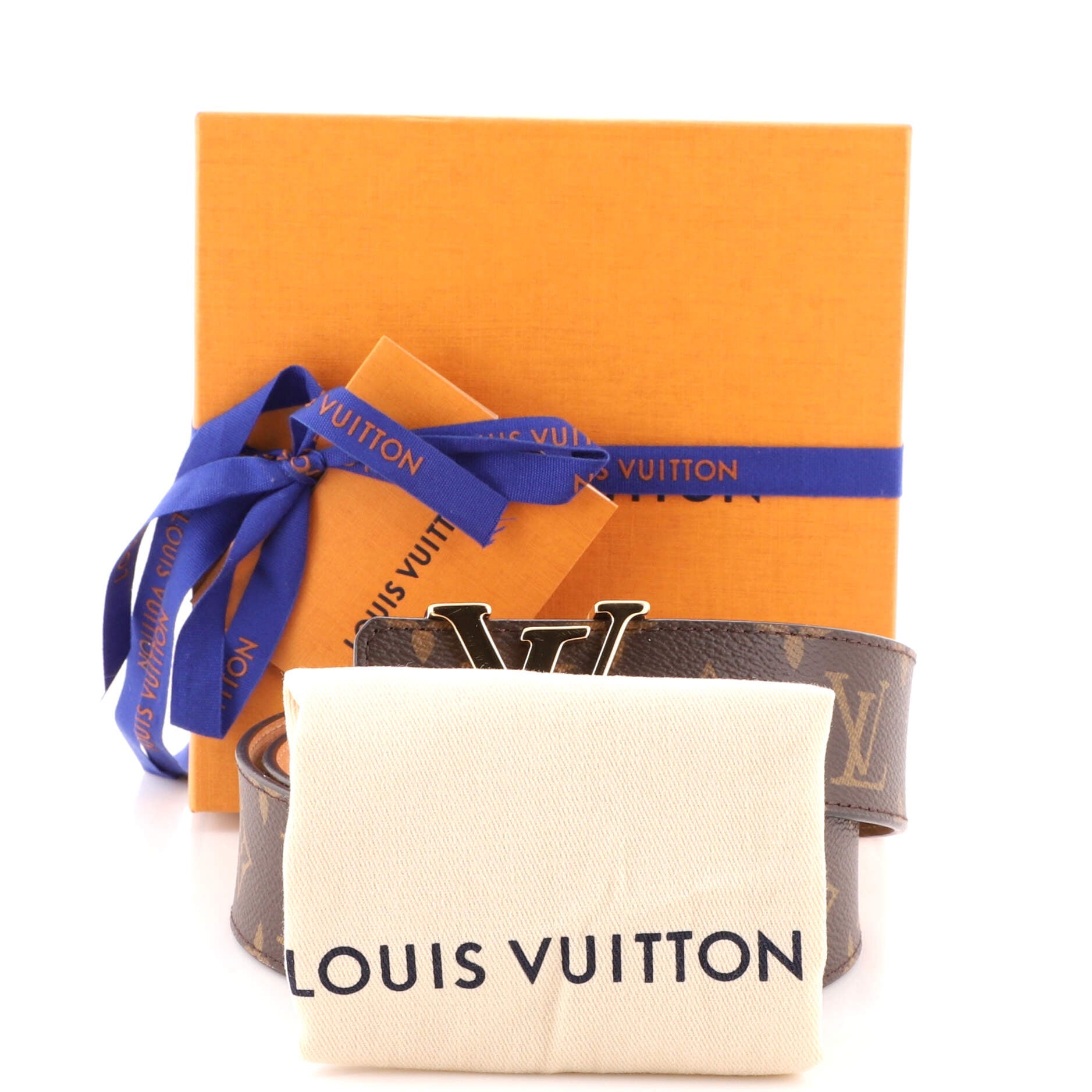 LV Initiales Belt Monogram Canvas Wide 85