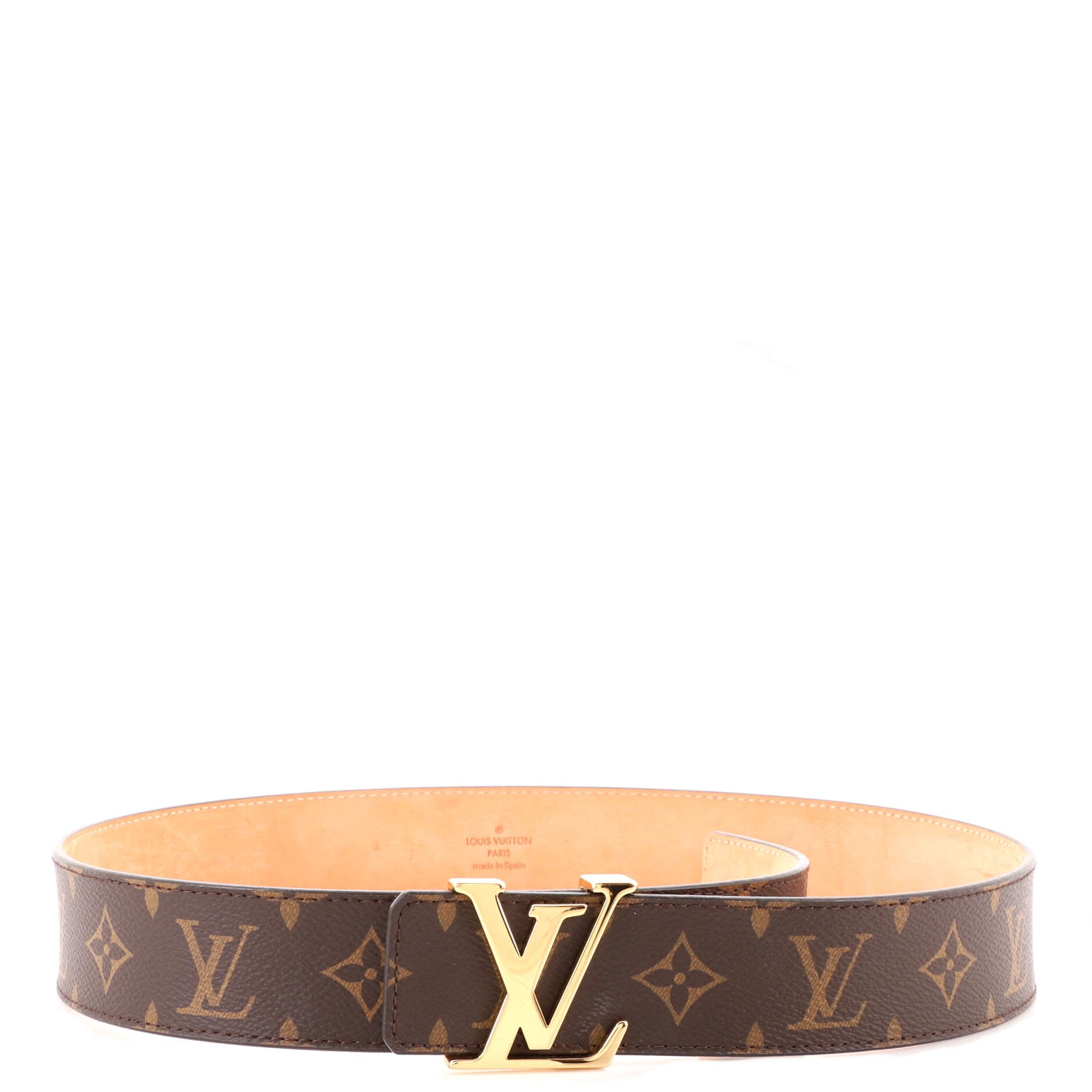 LV Initiales Belt Monogram Canvas Wide 85