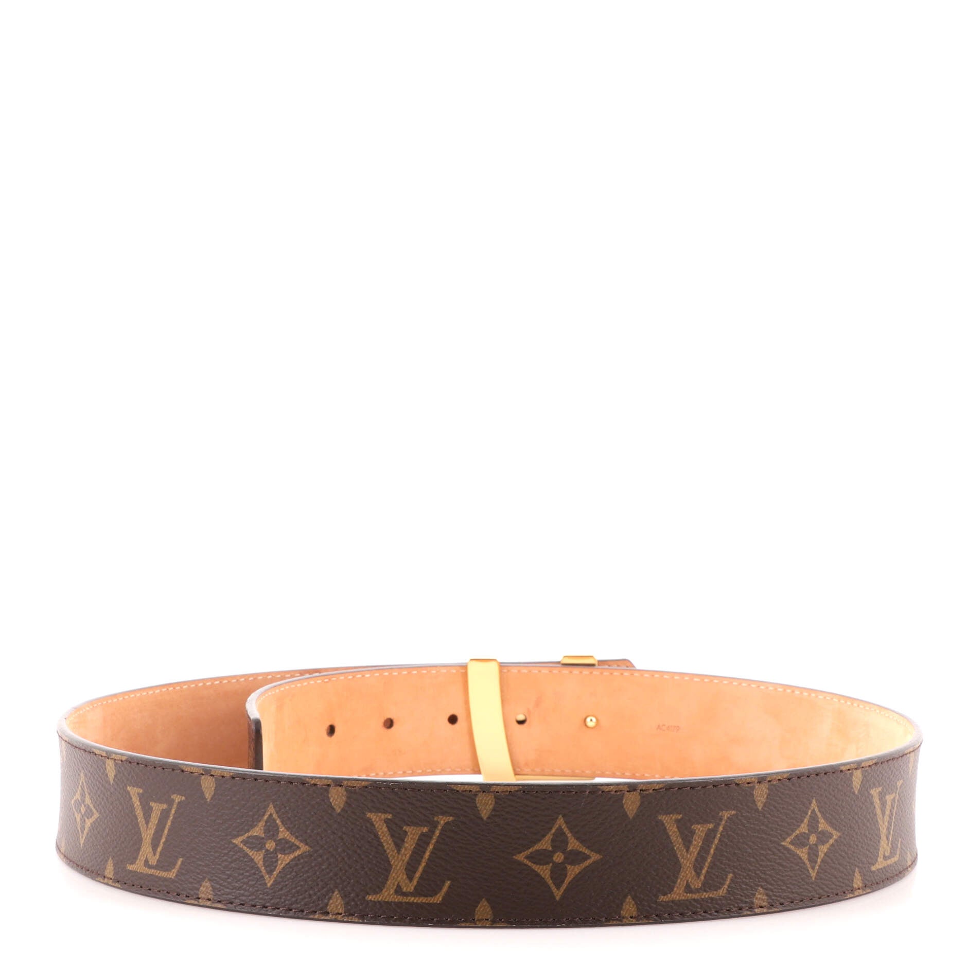 LV Initiales Belt Monogram Canvas Wide 85