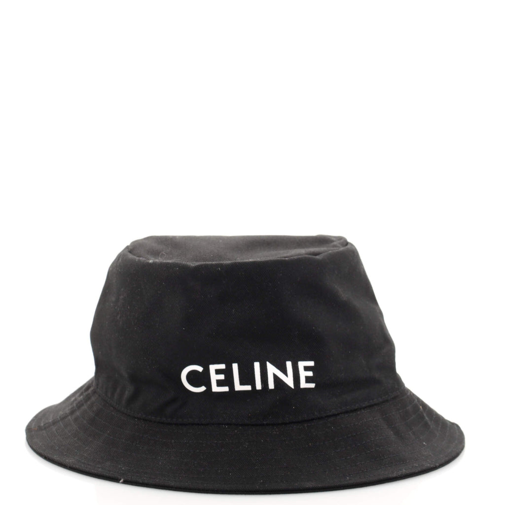 Logo Bucket Hat Printed Canvas Large