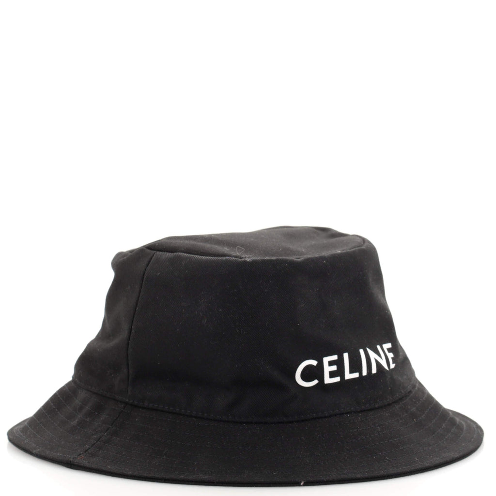Logo Bucket Hat Printed Canvas Large