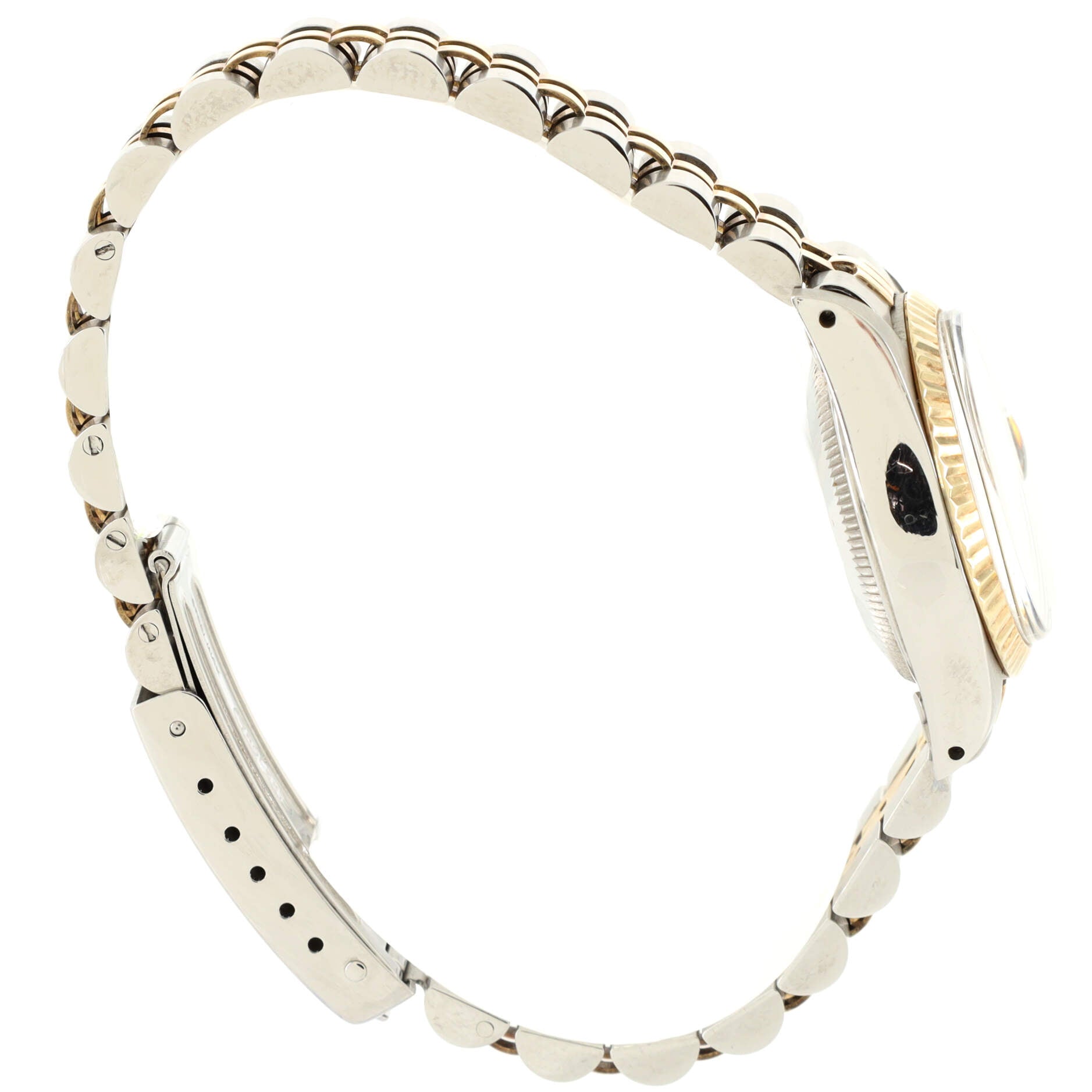 Oyster Perpetual Datejust Automatic Watch Stainless Steel and Yellow Gold 26