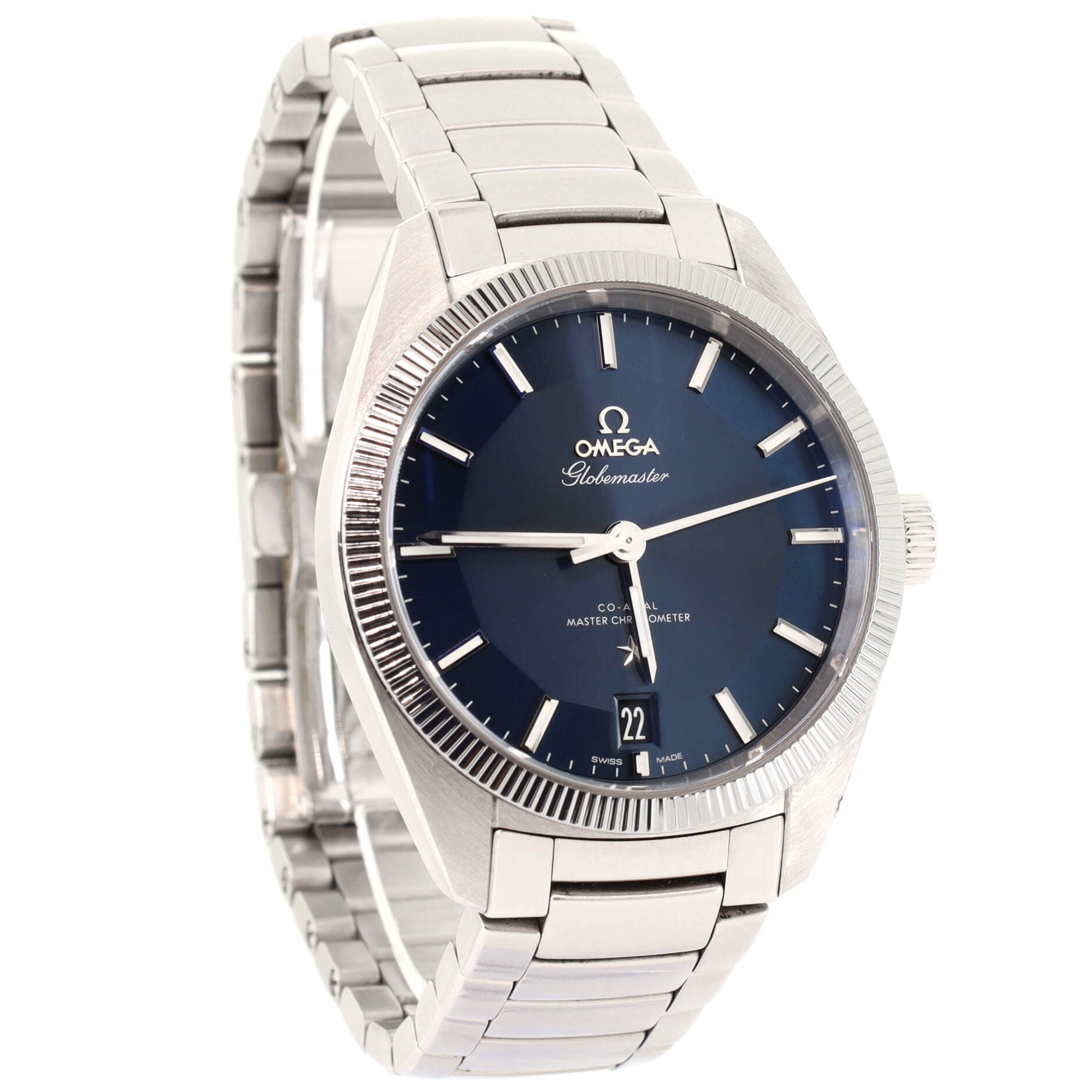 Constellation Globemaster Co-Axial Master Chronometer Automatic Watch Stainless Steel 39