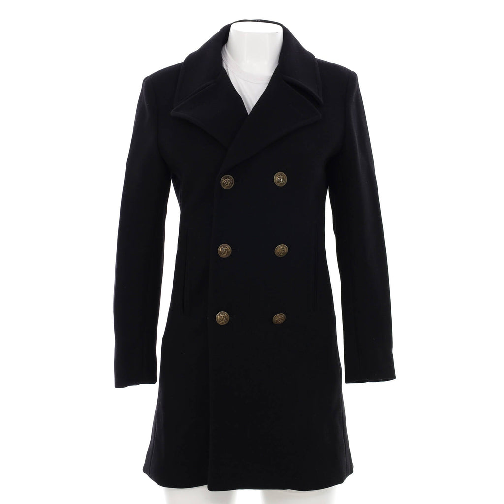 Women's Double Breasted Coat Wool