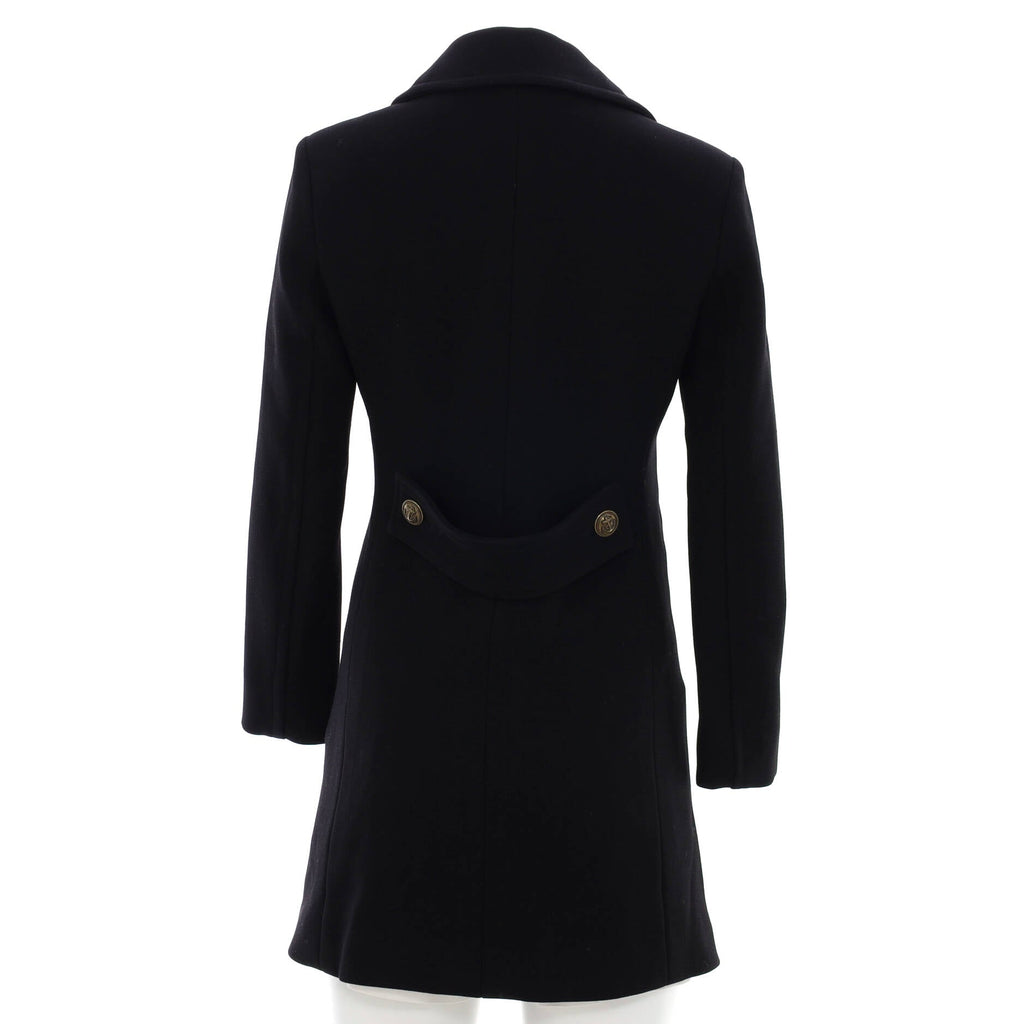 Women's Double Breasted Coat Wool