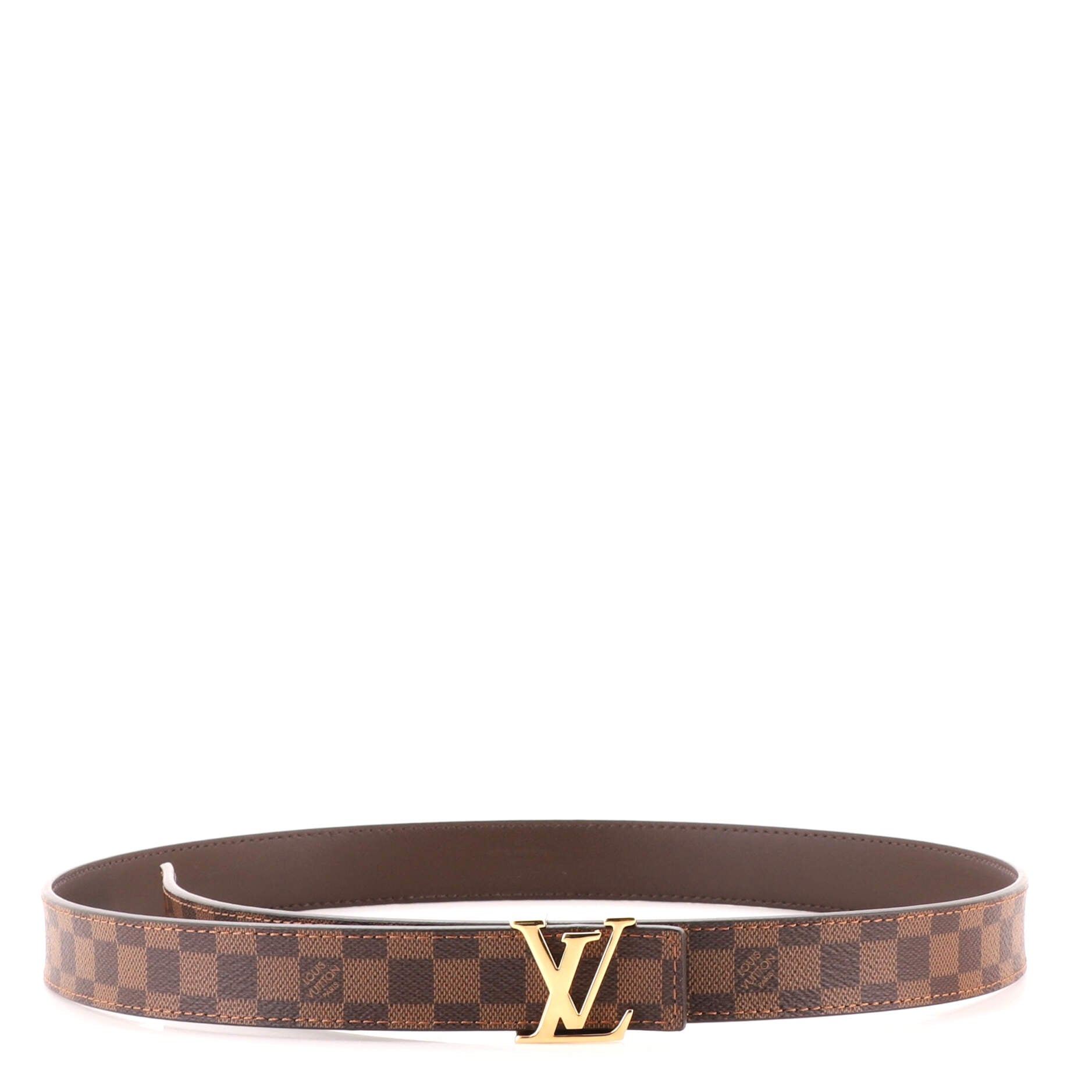 LV Initiales Belt Damier Thin 80
