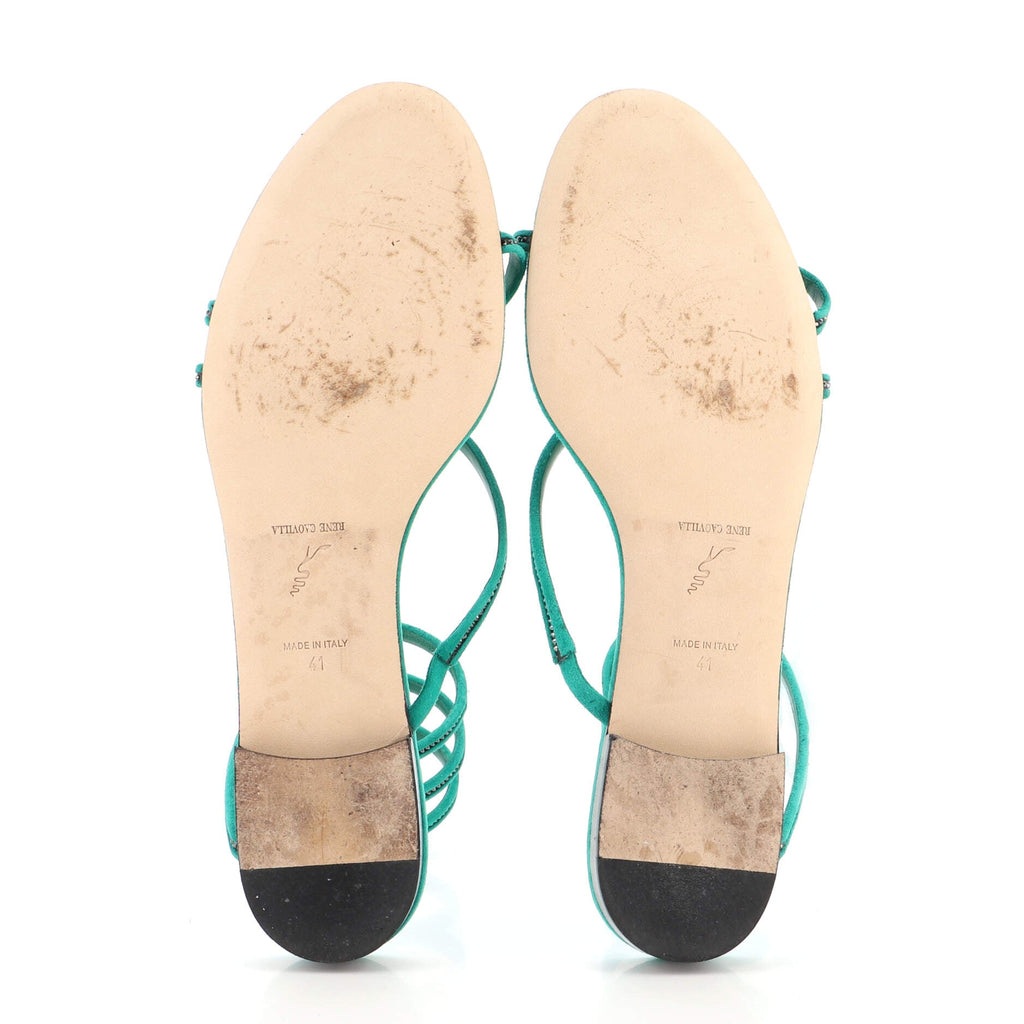 Women's Cleo Wrap Sandals Crystals