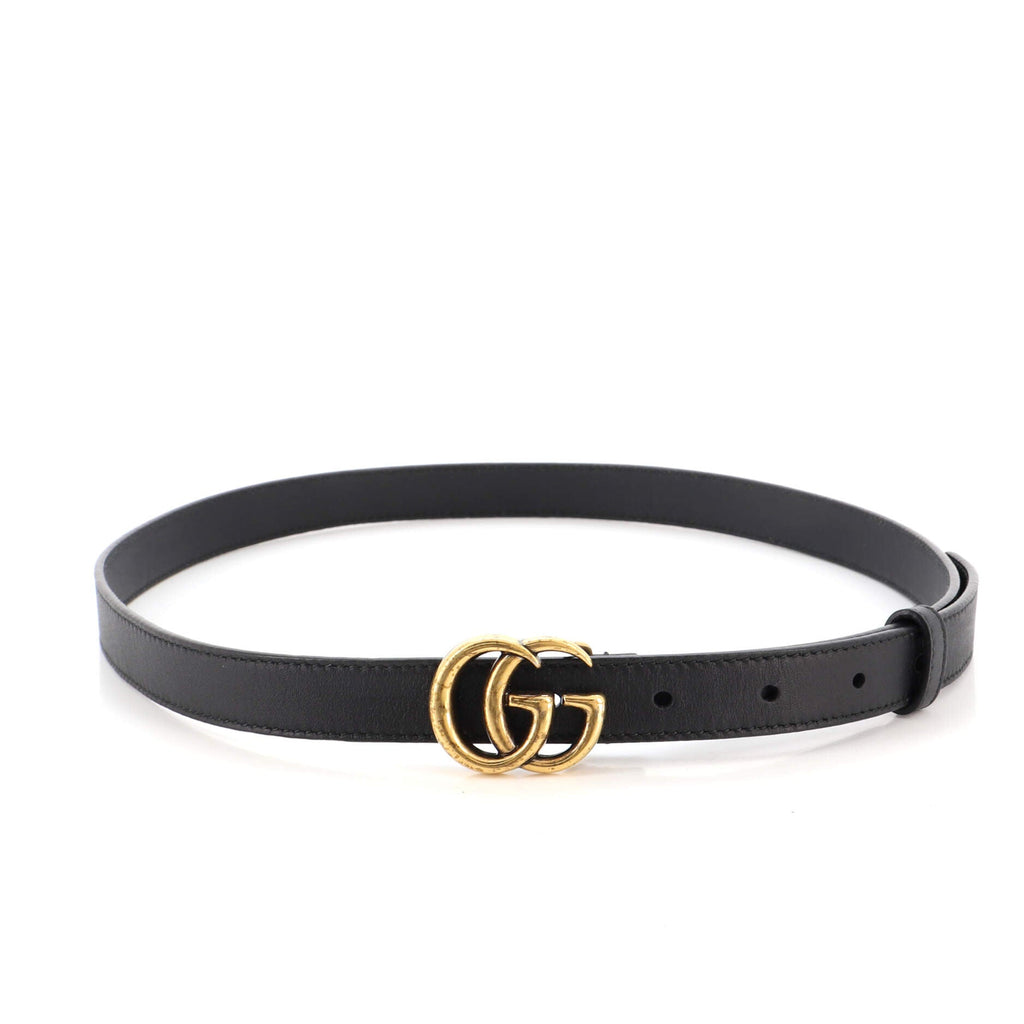 GG Marmont Belt Leather Thin 85