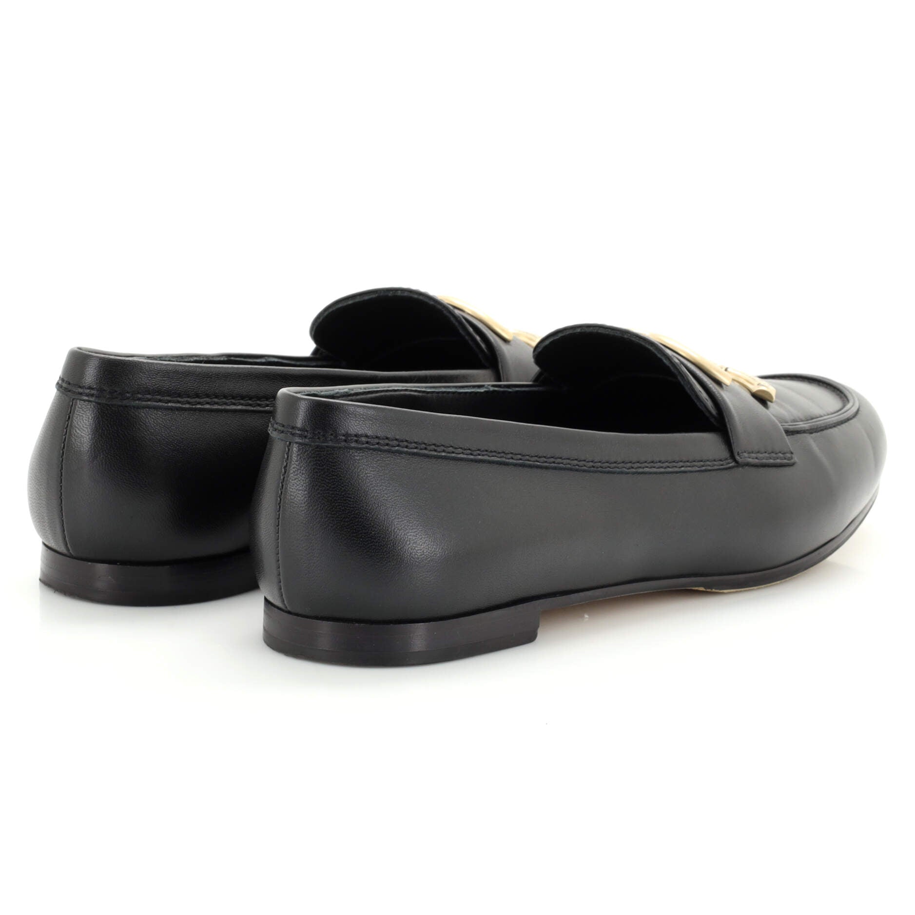 Women's CC Loafers Embellished Leather