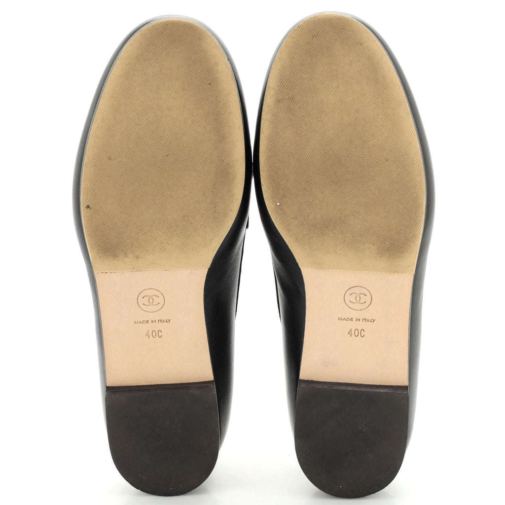 Women's CC Loafers Embellished Leather