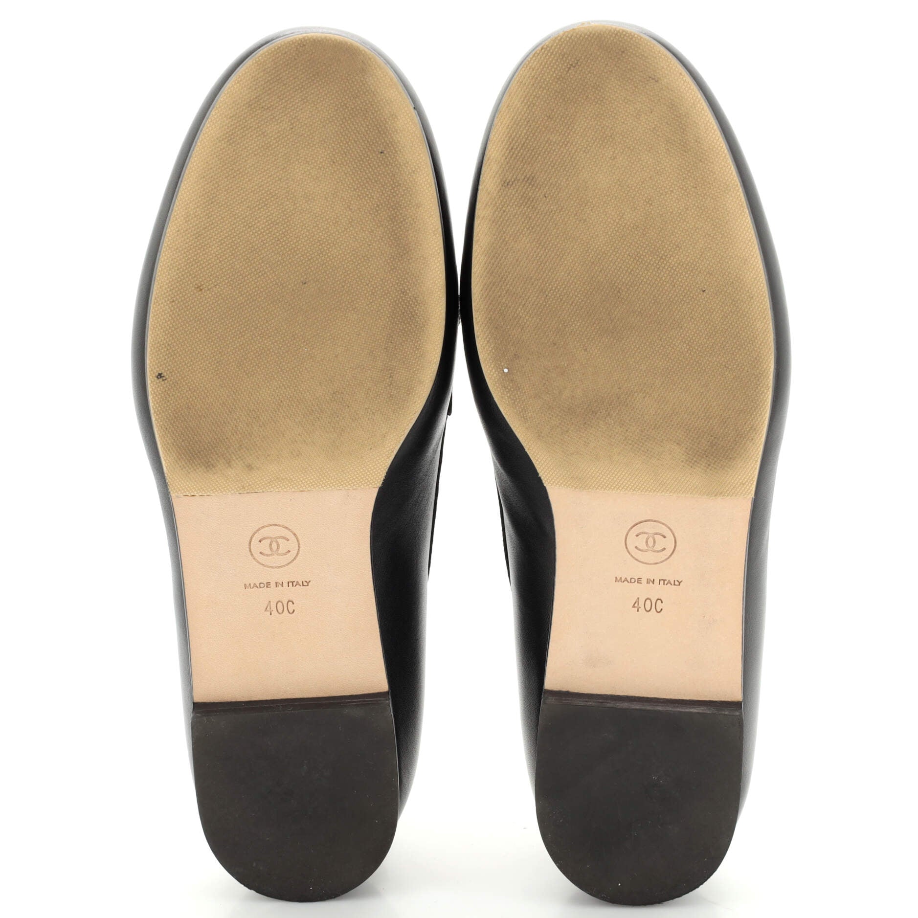 Women's CC Loafers Embellished Leather