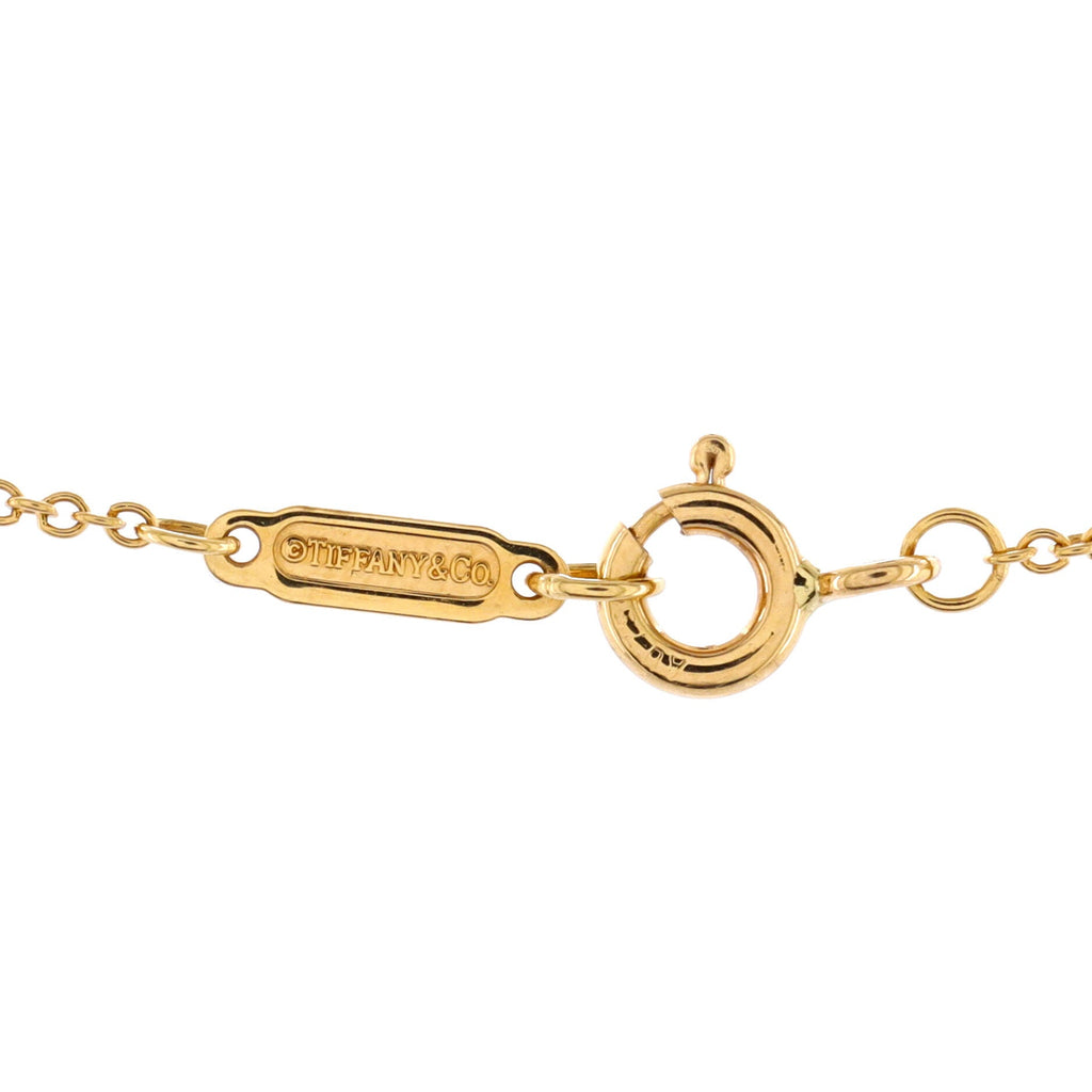 Schlumberger Ladybug Necklace 18K Yellow Gold with Diamonds and Garnets