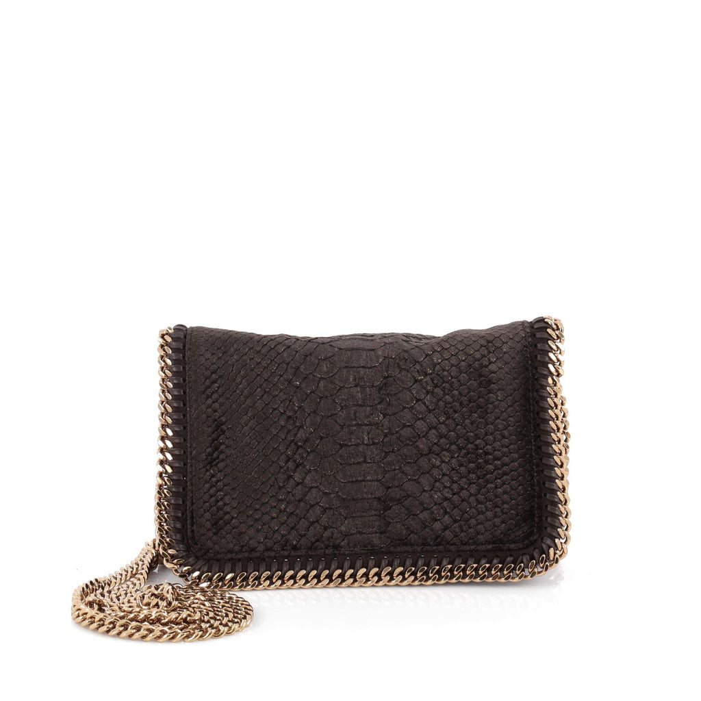 Falabella Crossbody Bag Faux Snakeskin Mini