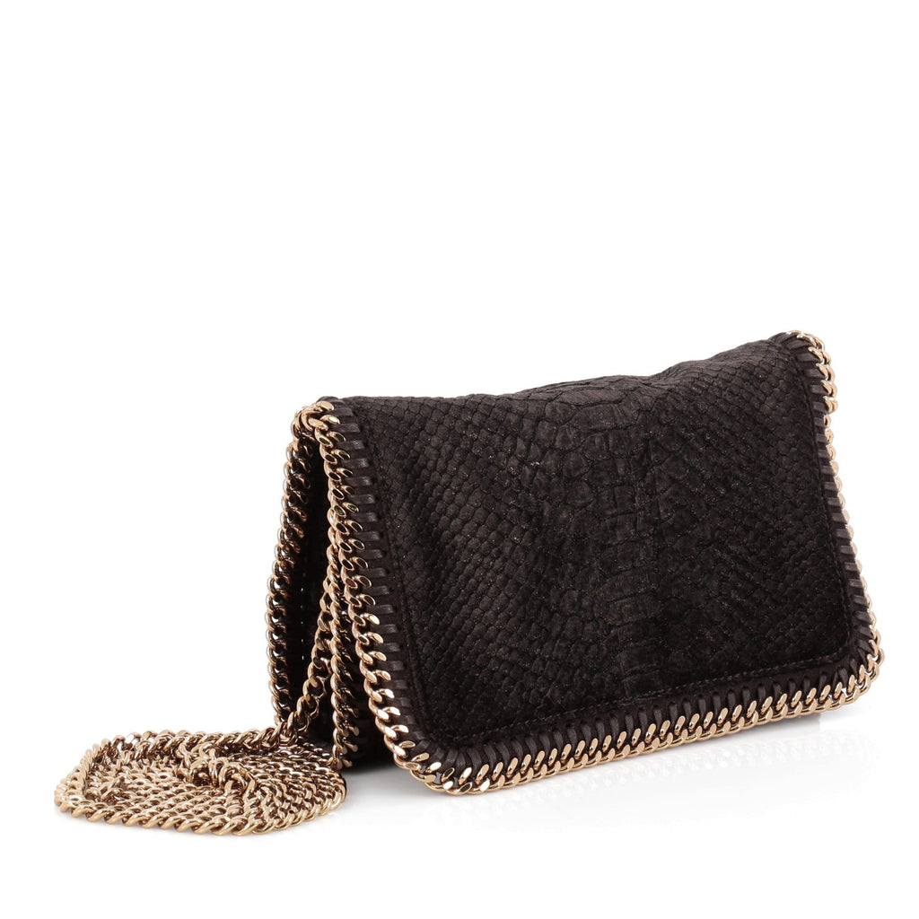 Falabella Crossbody Bag Faux Snakeskin Mini