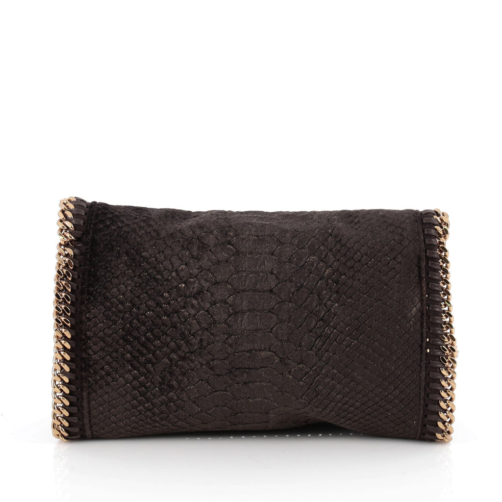 Falabella Crossbody Bag Faux Snakeskin Mini