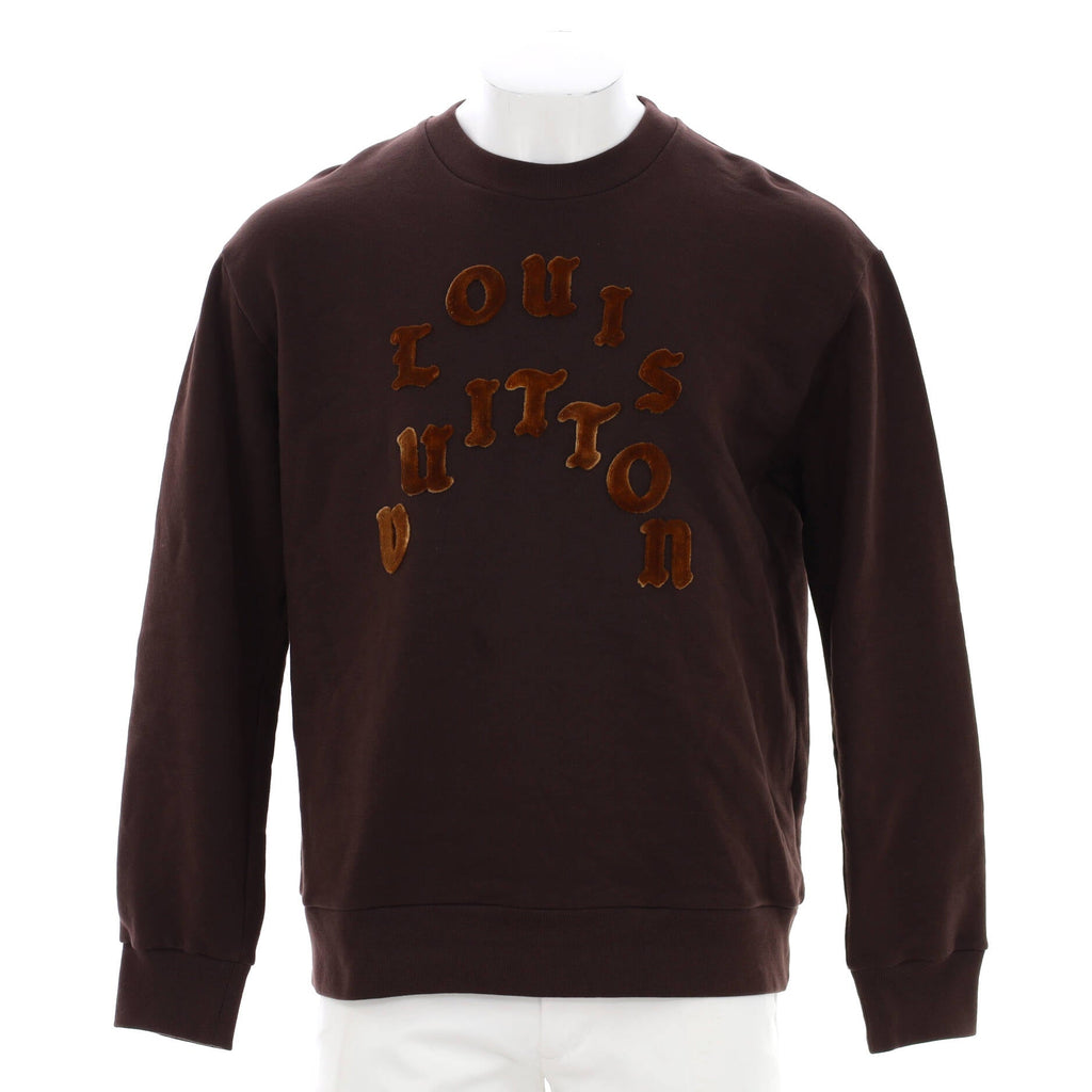 Men's Logo Crewneck Sweater Cotton