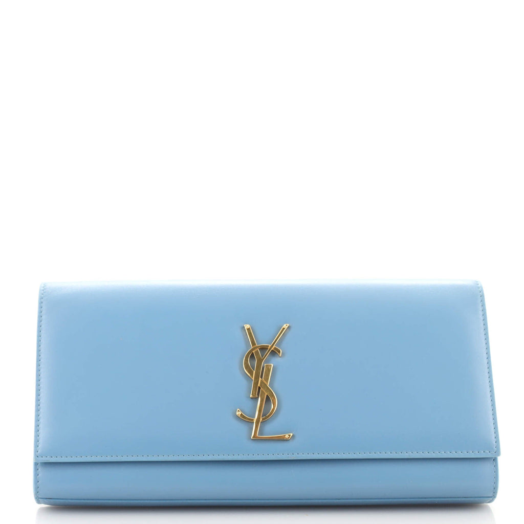 Classic Monogram Clutch Leather Long