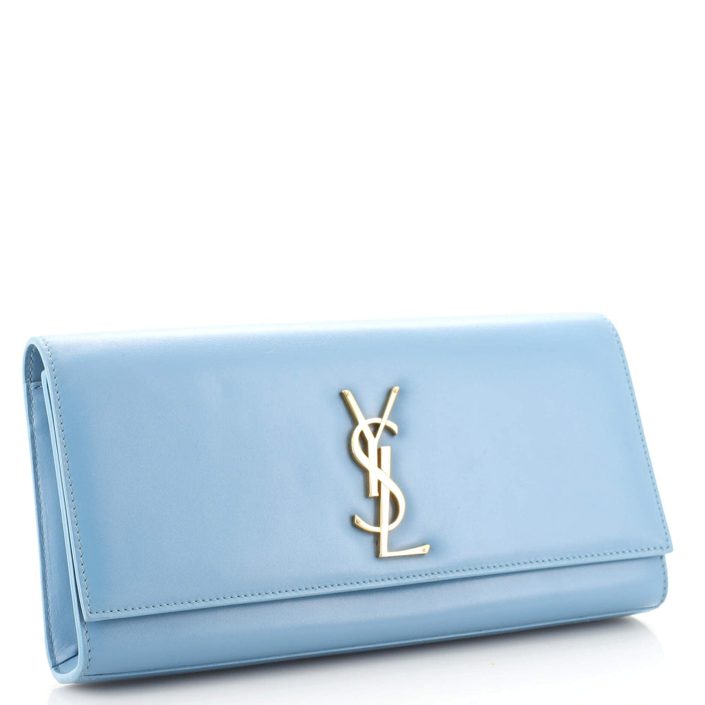 Classic Monogram Clutch Leather Long