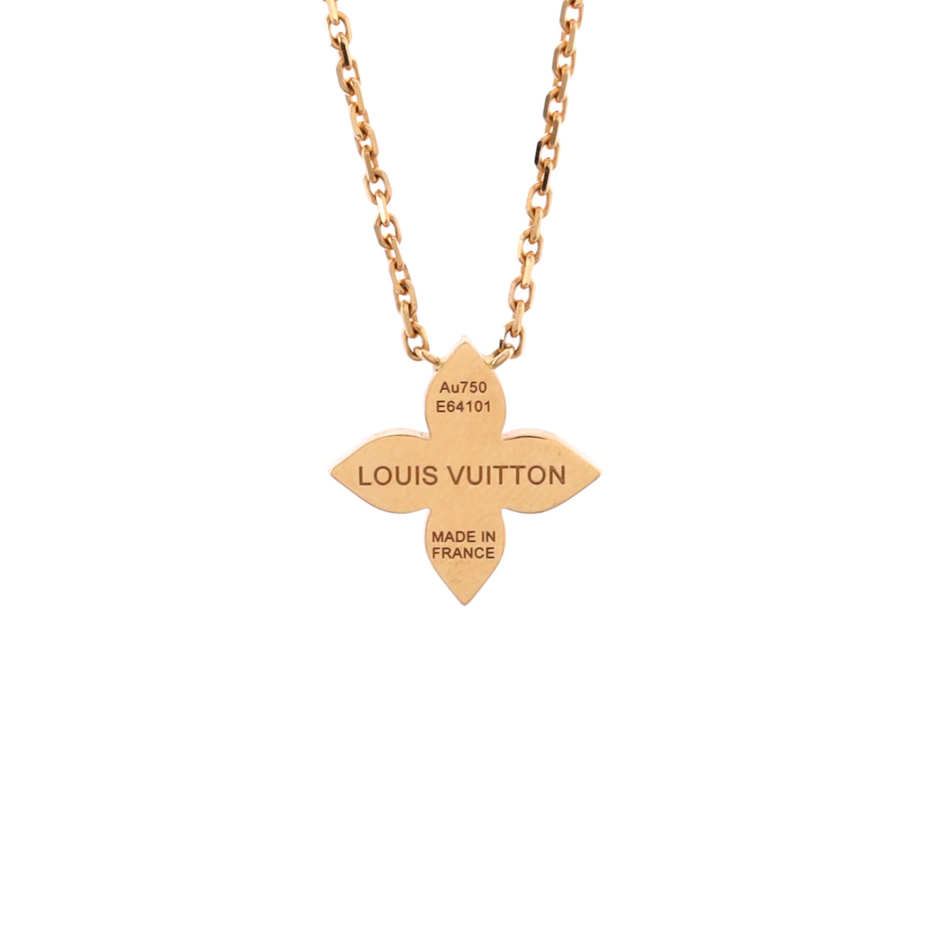 Star Blossom Pendant Necklace 18K Rose Gold and Diamonds