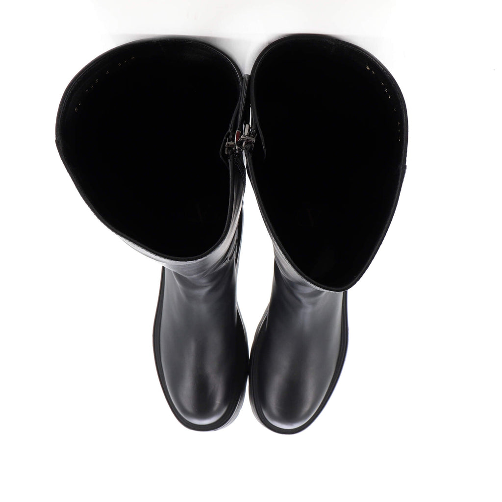 Women's Uniqueform Platform Knee High Boots Leather