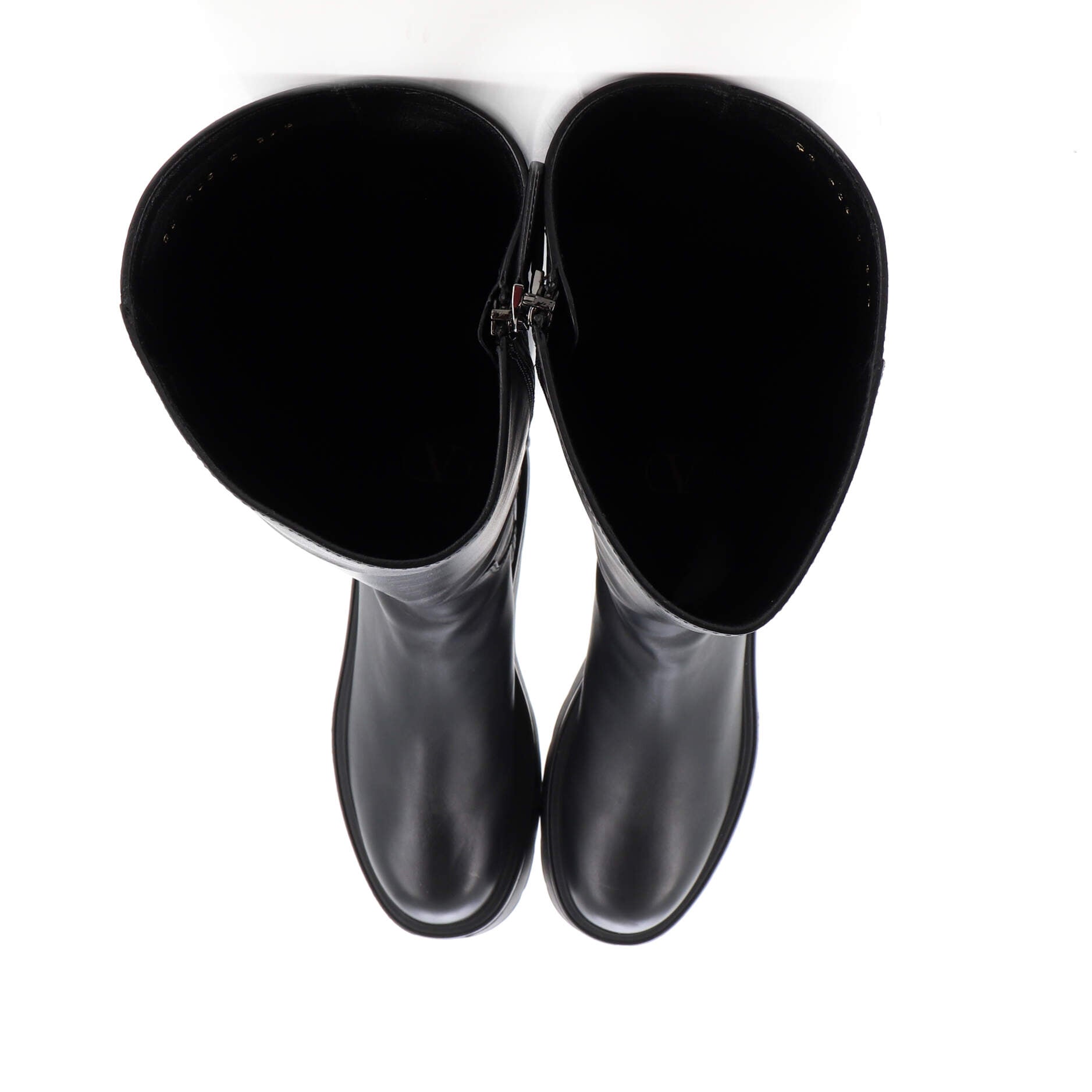 Women's Uniqueform Platform Knee High Boots Leather