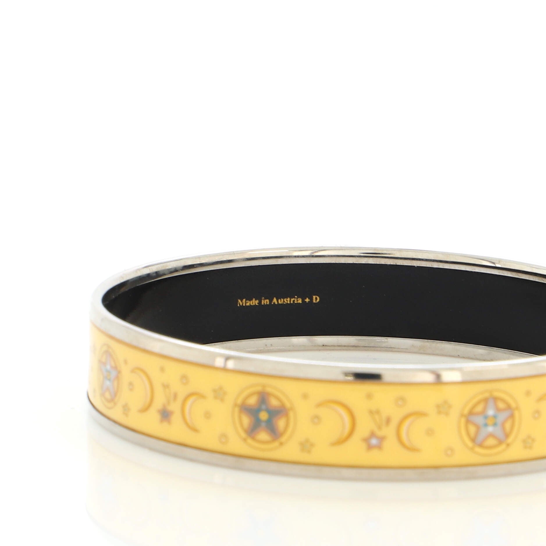 Bangle Bracelet Printed Enamel Medium