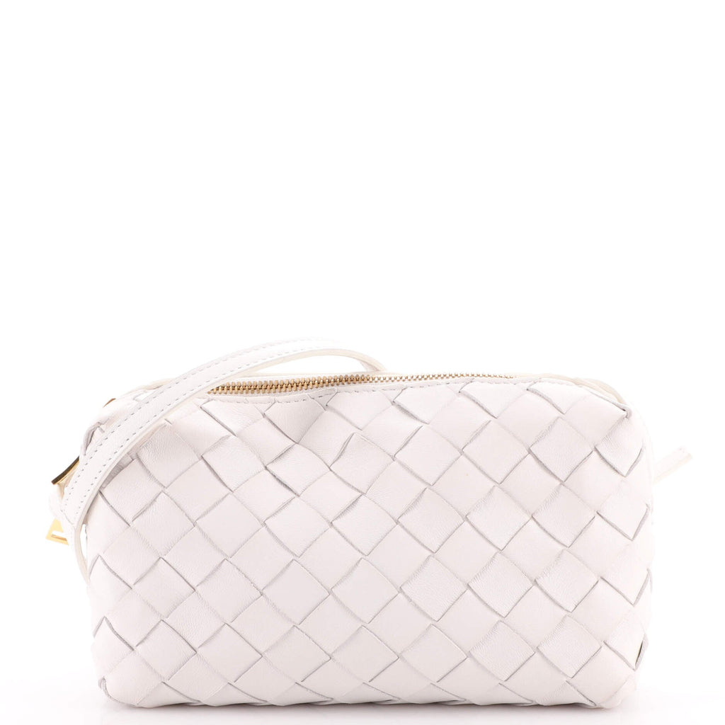 Zip Crossbody Bag Intrecciato Nappa Mini