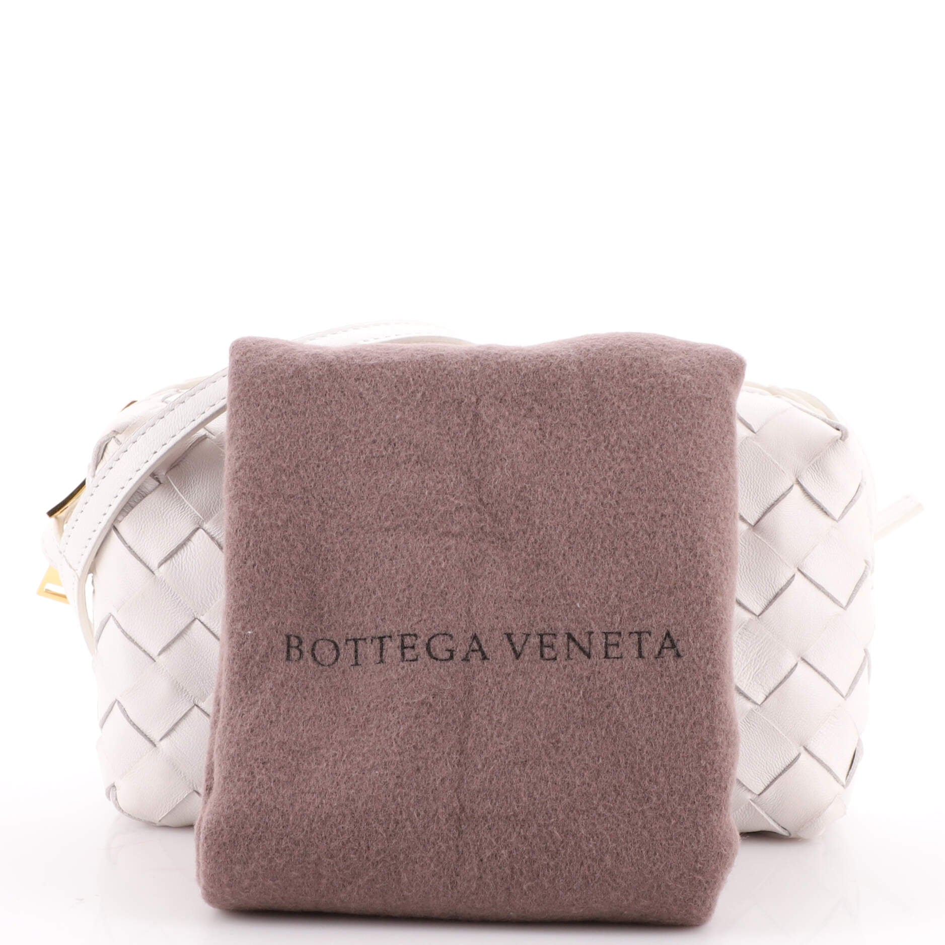Zip Crossbody Bag Intrecciato Nappa Mini