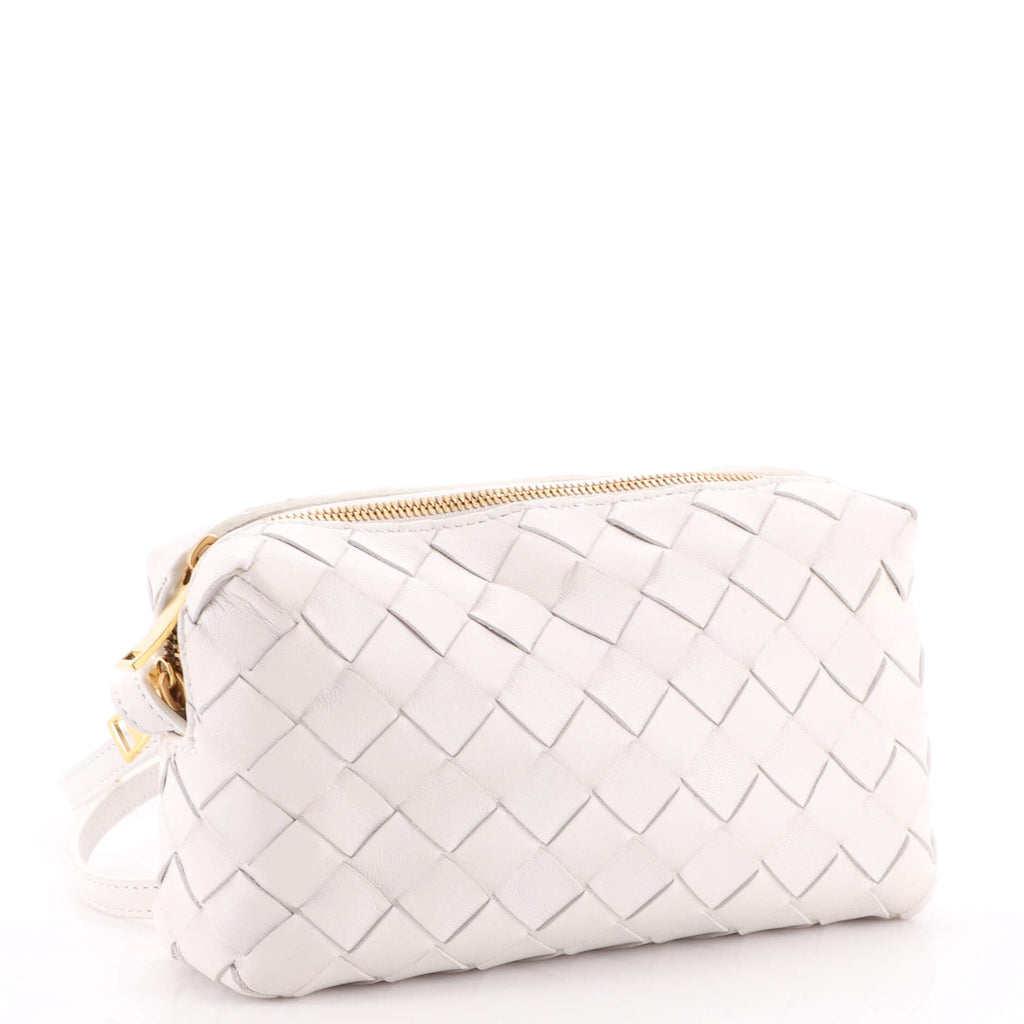 Zip Crossbody Bag Intrecciato Nappa Mini
