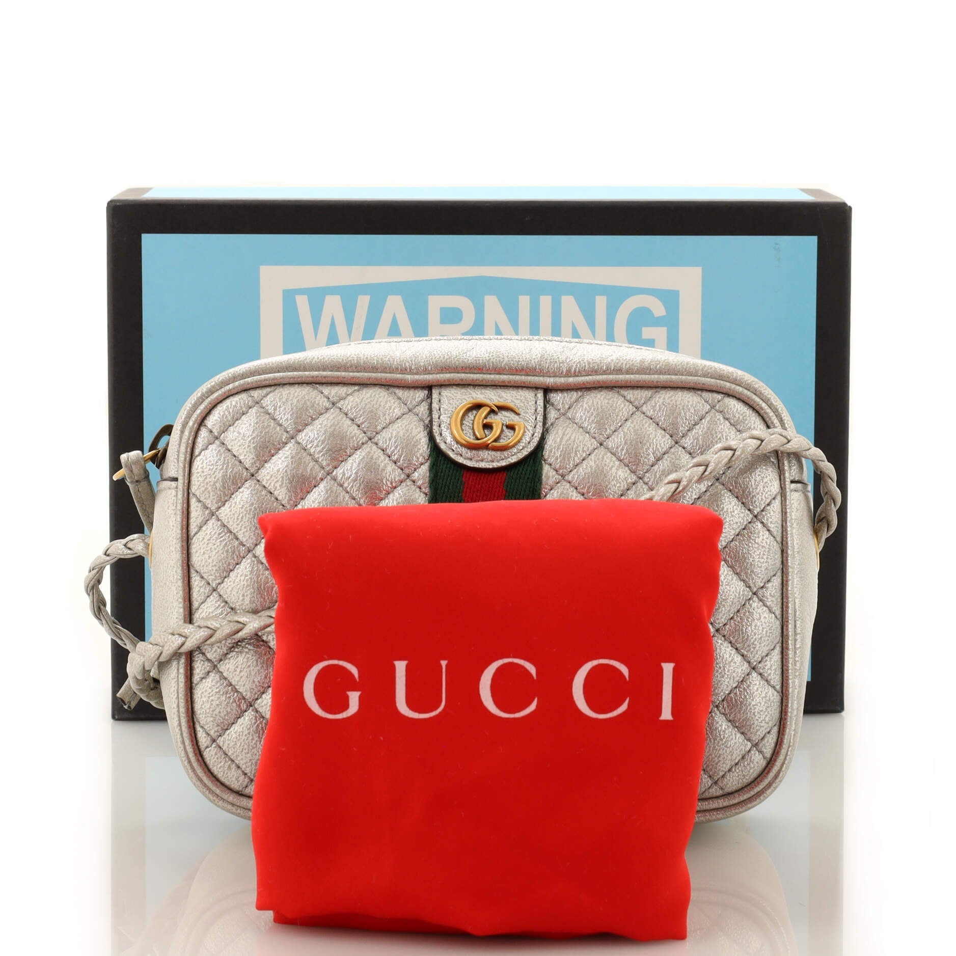 Trapuntata Camera Bag Quilted Leather Mini