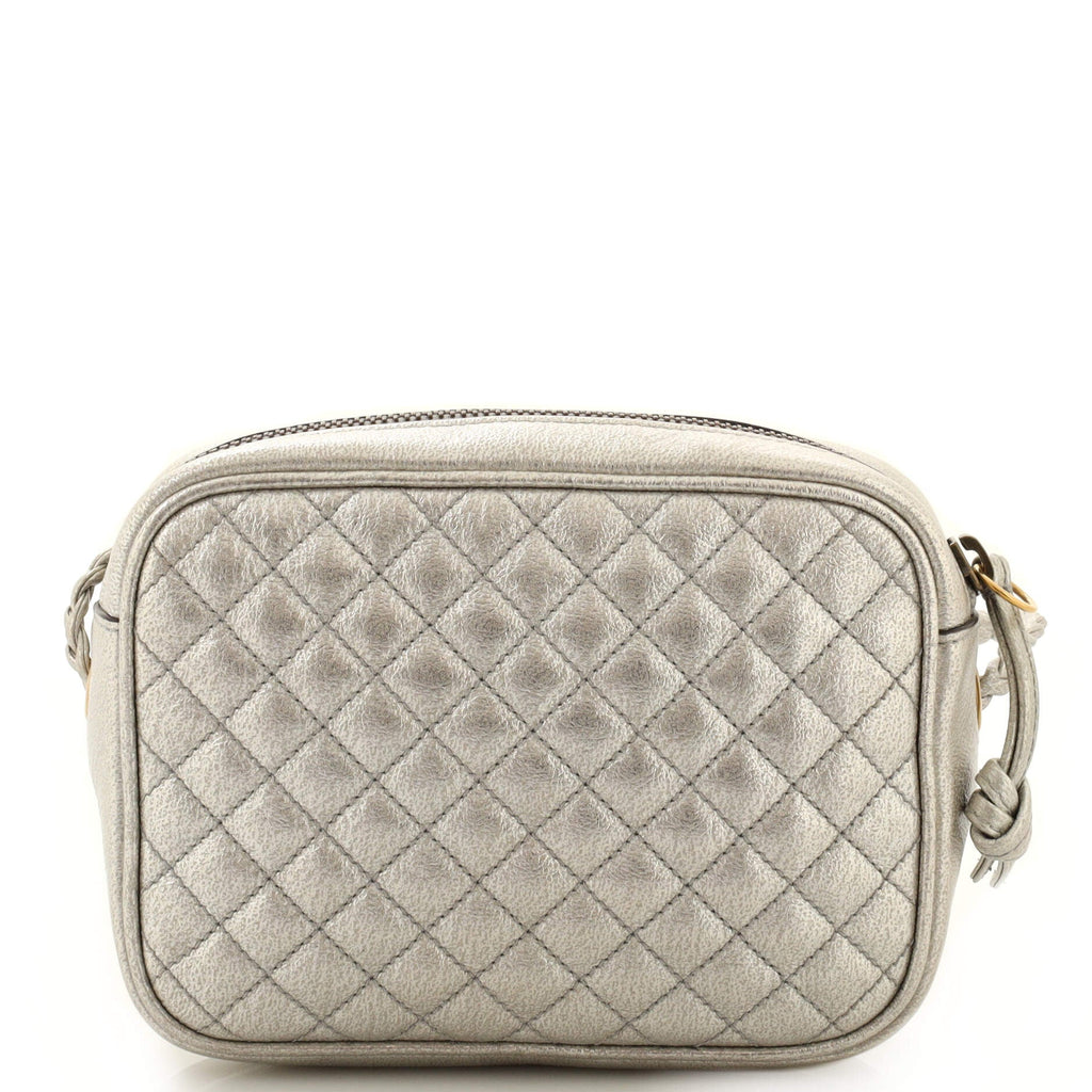 Trapuntata Camera Bag Quilted Leather Mini