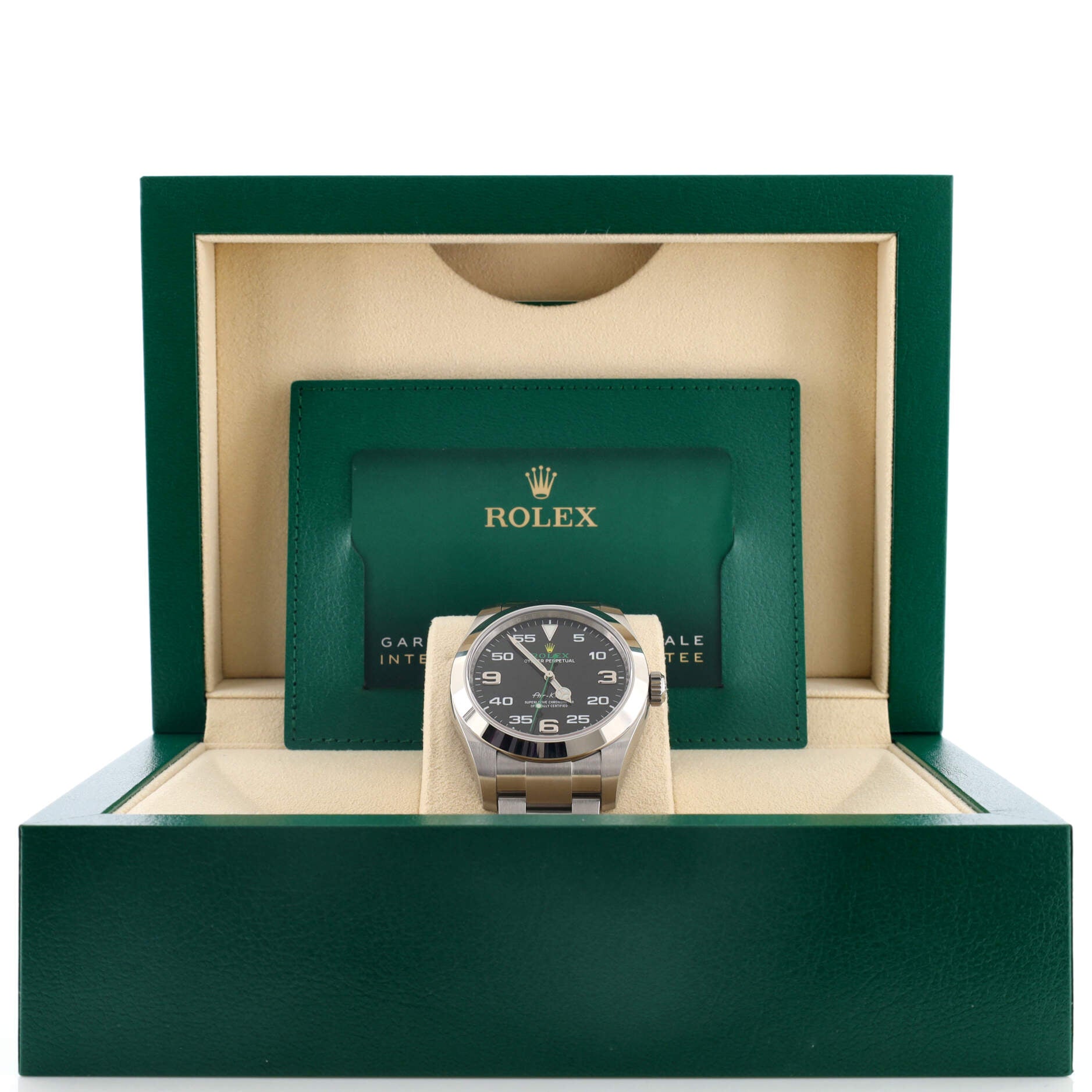 Air King Oyster Perpetual Chronometer Automatic Watch Stainless Steel 40
