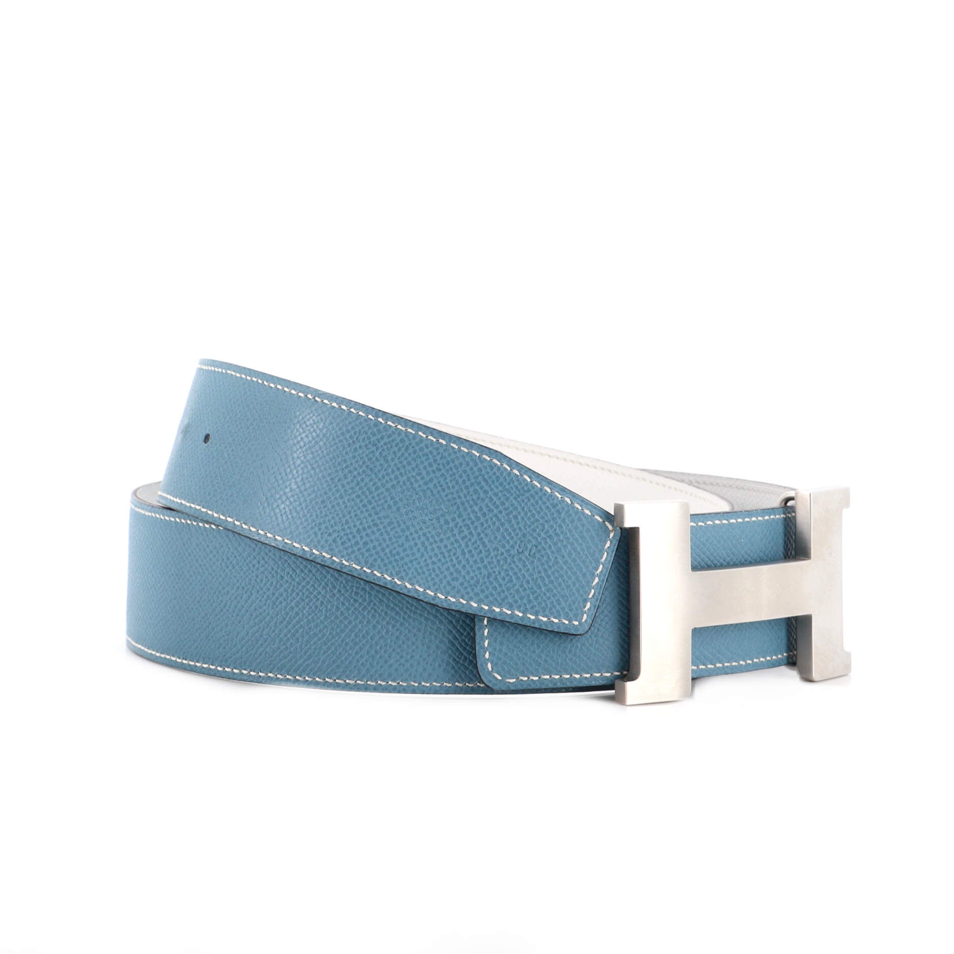 Constance Reversible Belt Leather Wide 90