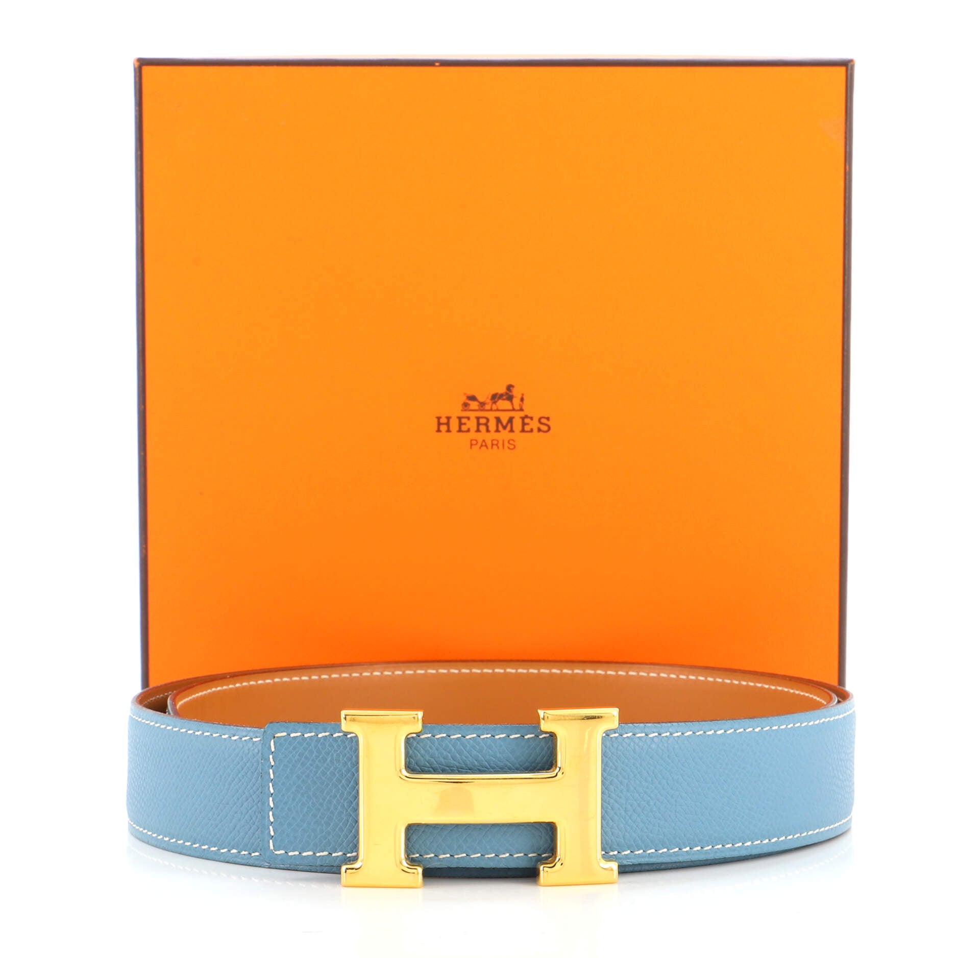 Constance Reversible Belt Leather Medium 90