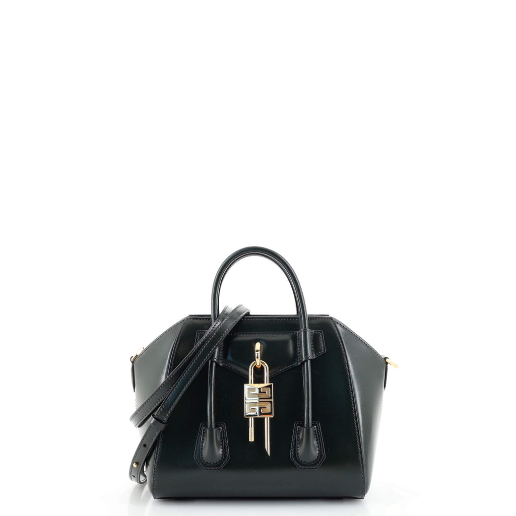 Antigona Lock Bag Leather Mini