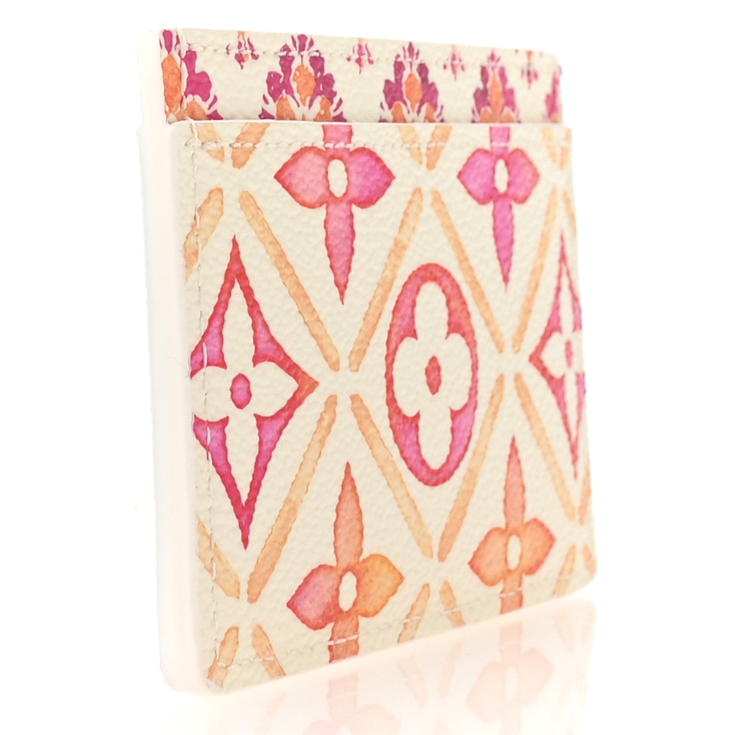 Monogram Tiles By The Pool  Holder Coral