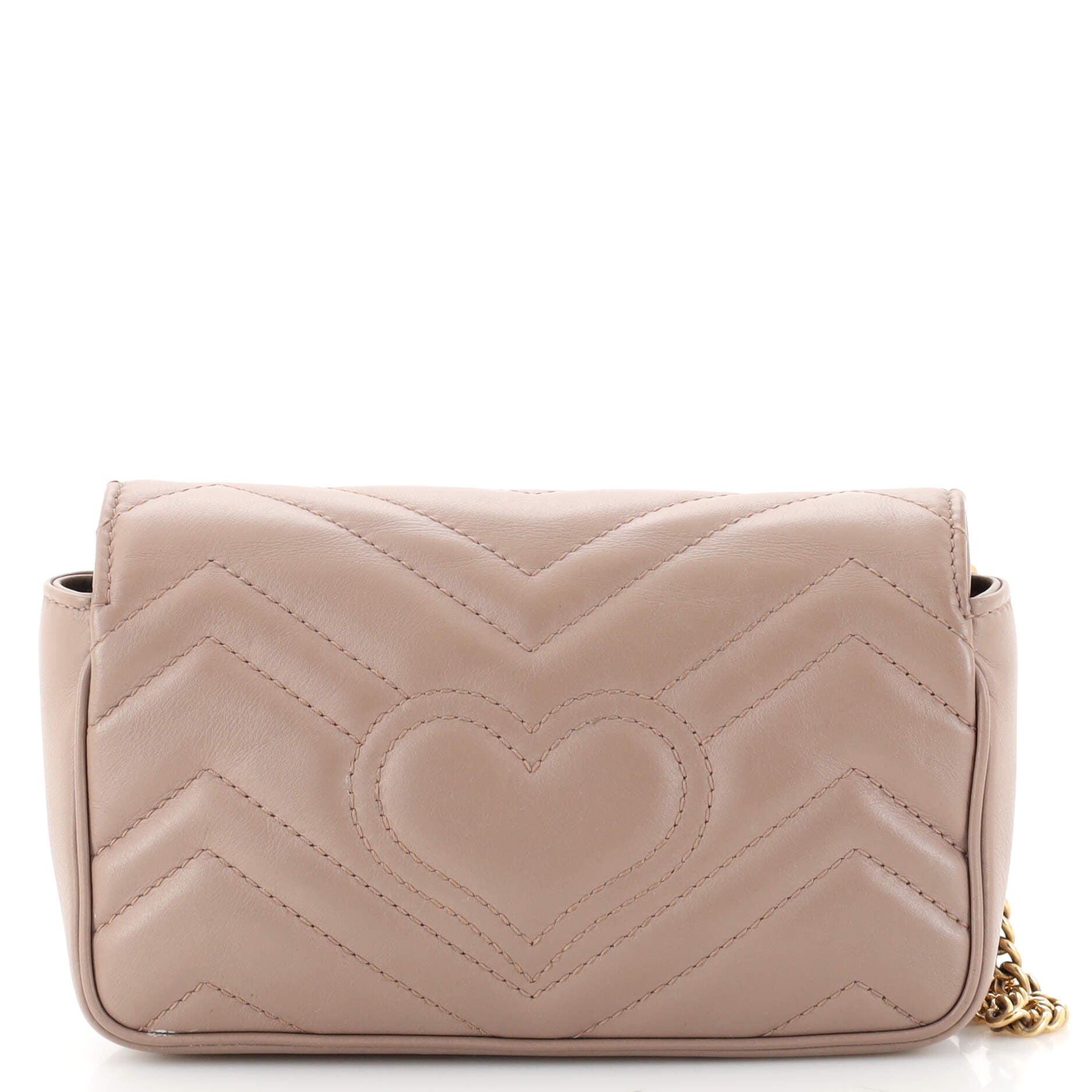 GG Marmont Flap Bag Matelasse Leather Super Mini