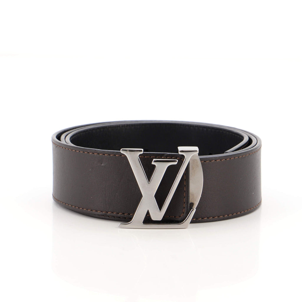 LV Initiales Reversible Belt Leather Wide 85