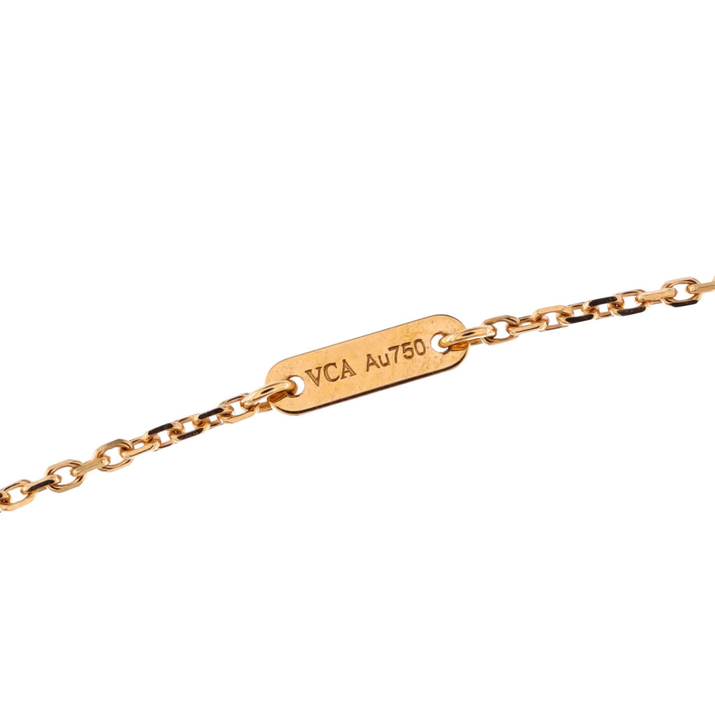 Frivole Pendant Necklace 18K Yellow Gold and Diamond Mini