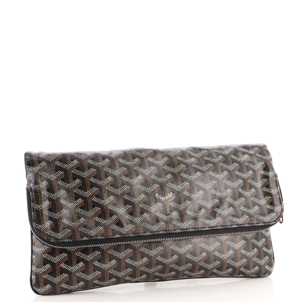 Saint Marie Clutch Coated Canvas