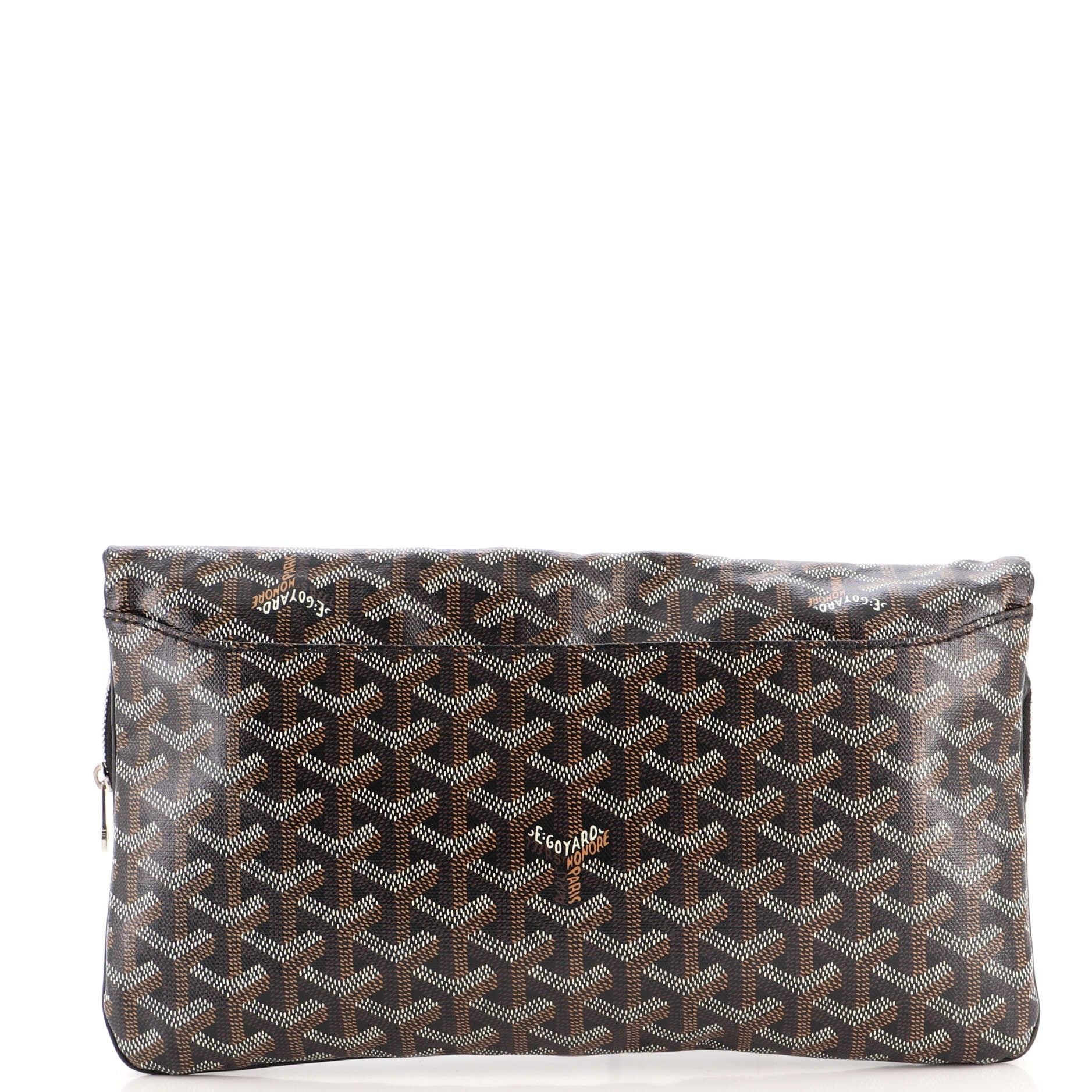 Saint Marie Clutch Coated Canvas