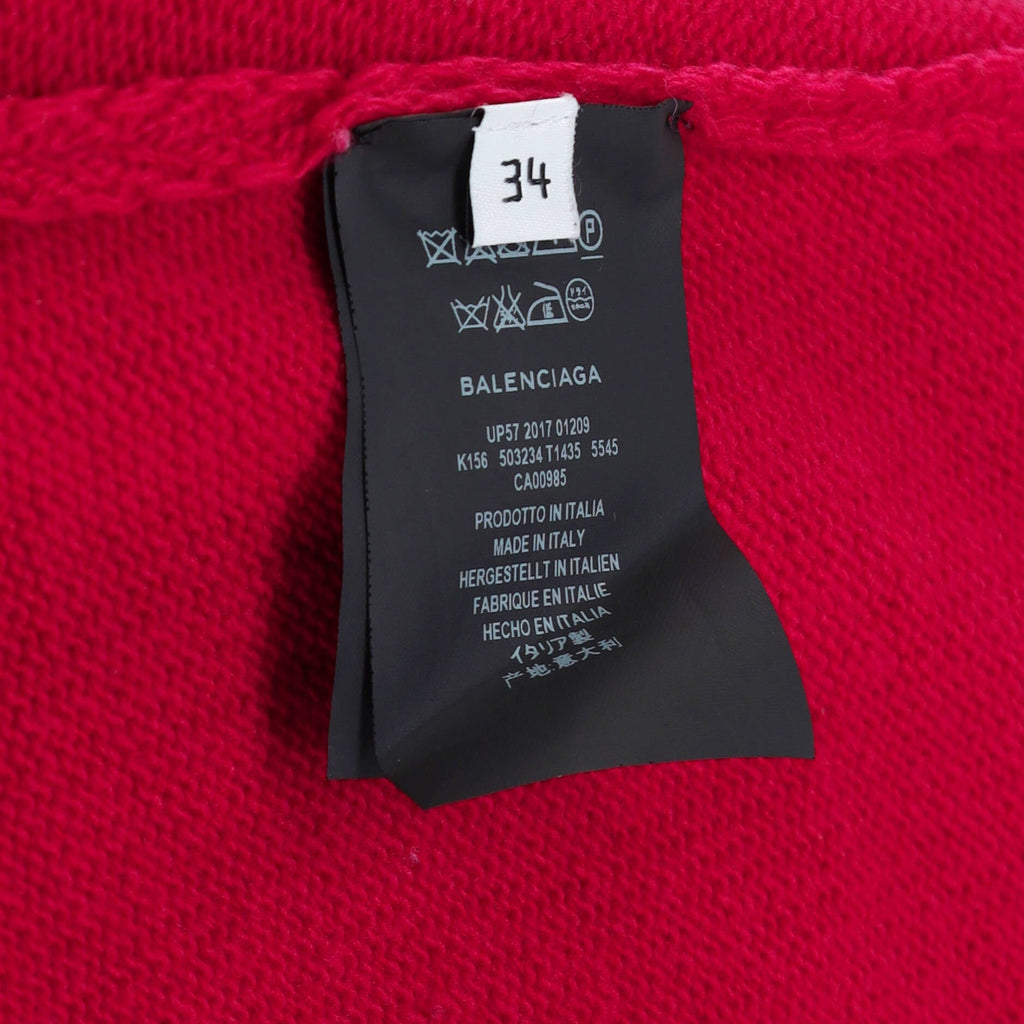 Women's Logo Crewneck Sweater Embroidered Knit Wool
