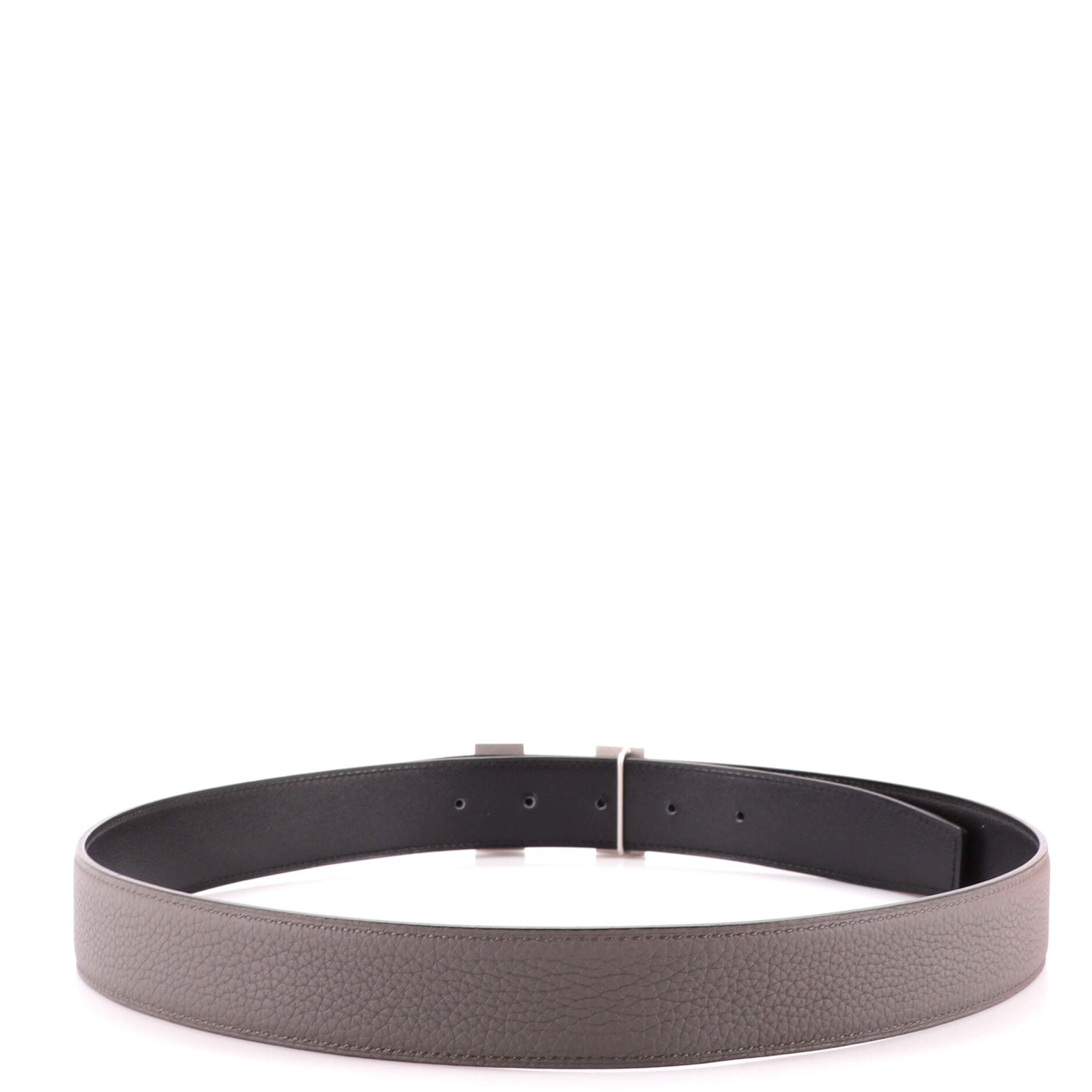 Constance Reversible Belt Leather with Guilloche Hardware Medium 90