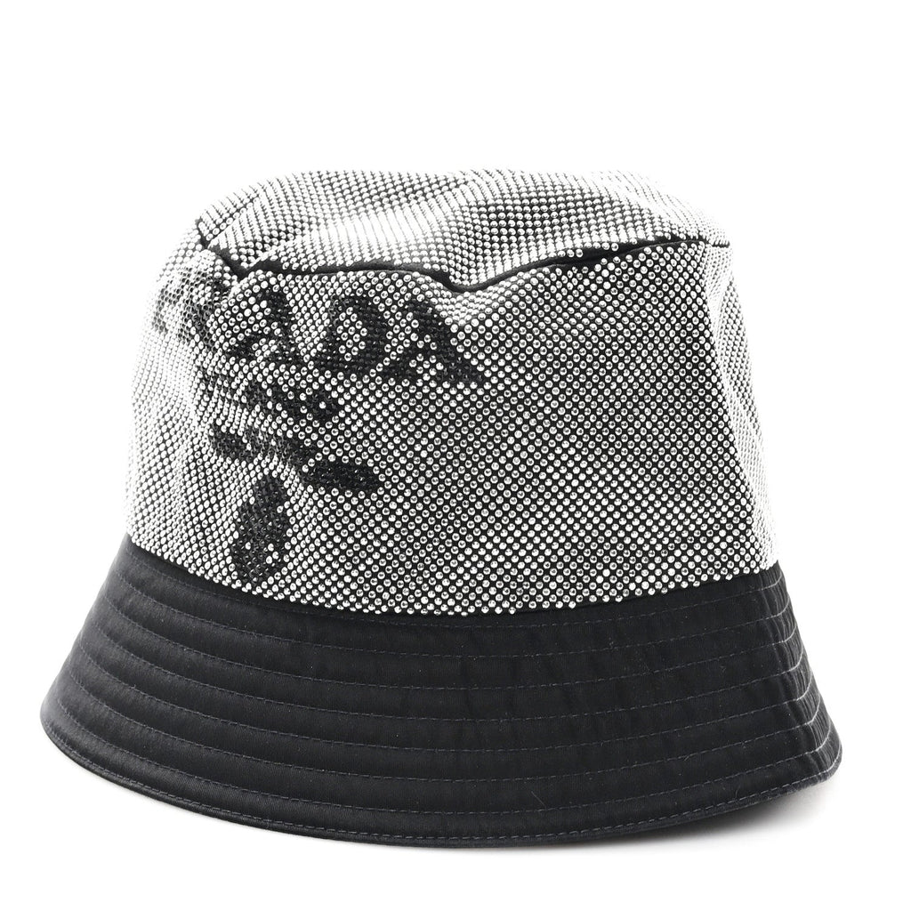 Crystal Tessuto Bucket Hat L Black Acciaio