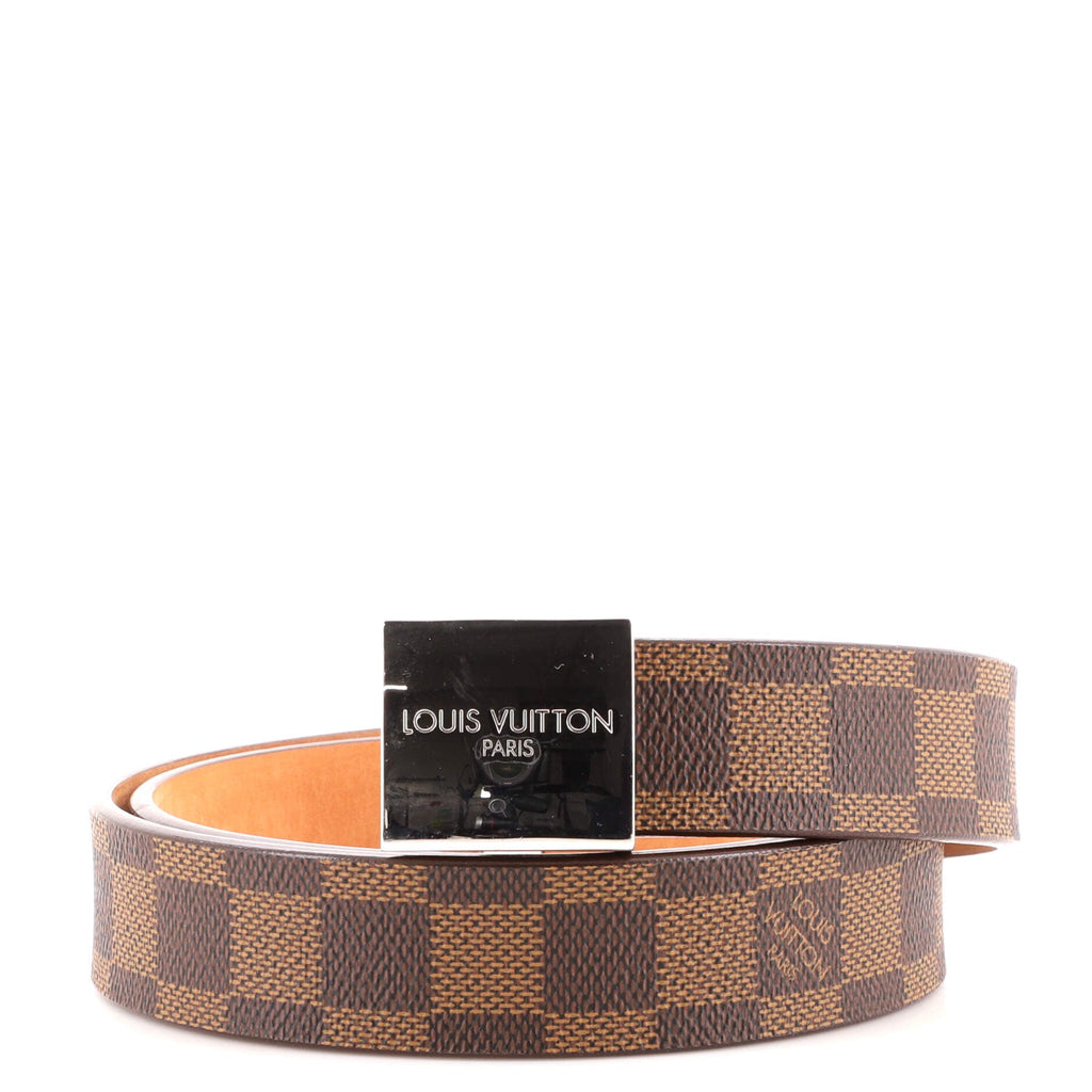 Ceinture Carre Belt Damier Medium 90