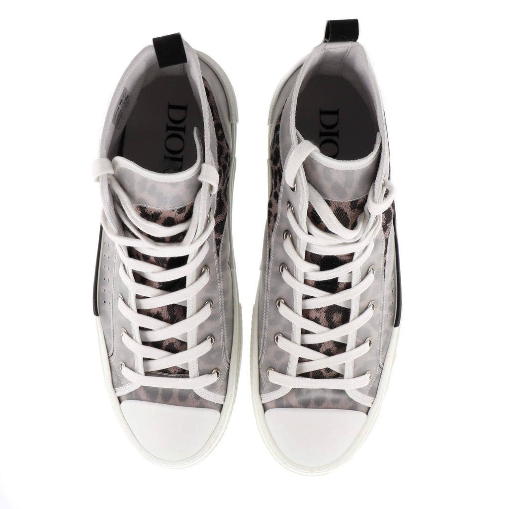 Men's B23 High-Top Sneakers Printed Canvas and PVC