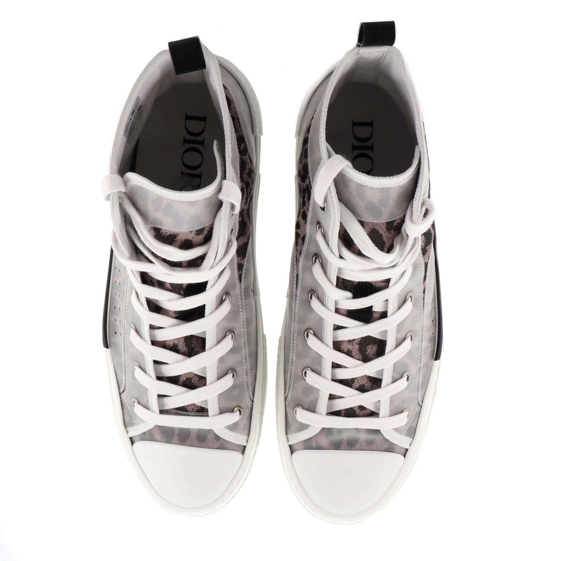 Men's B23 High-Top Sneakers Printed Canvas and PVC