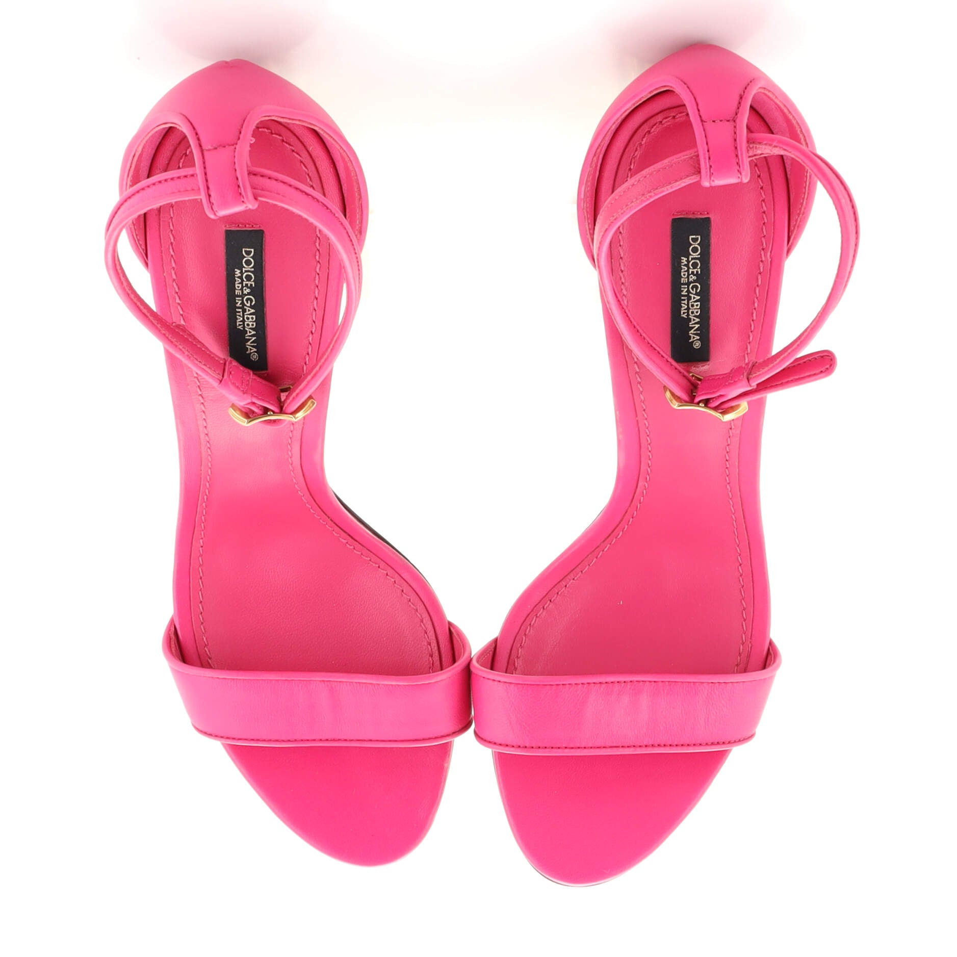 Women's Keira Baroque DG Sculpted Heeled Sandals Leather