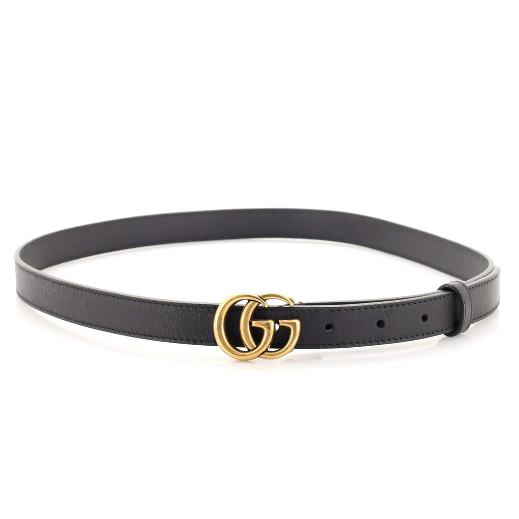 GG Marmont Belt Leather Thin 85