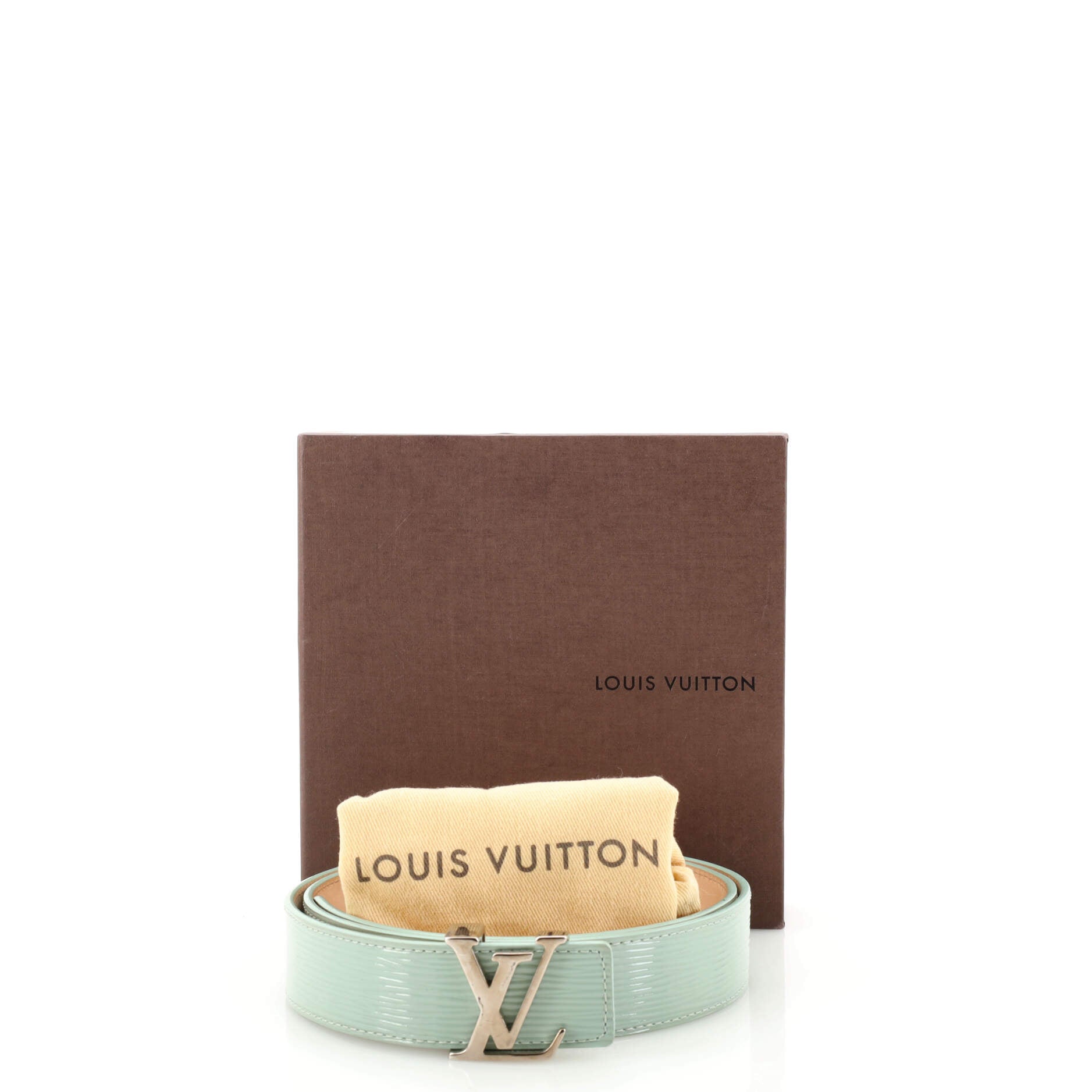 LV Initiales Belt Electric Epi Leather Medium 80